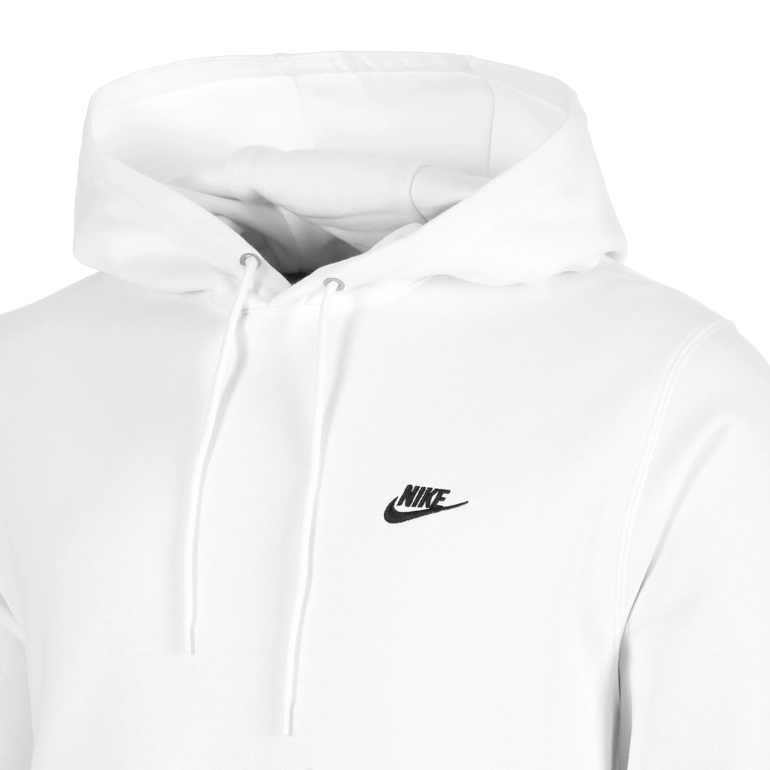 Club Sudadera Con Capucha Hombres-Blanco - Image 3
