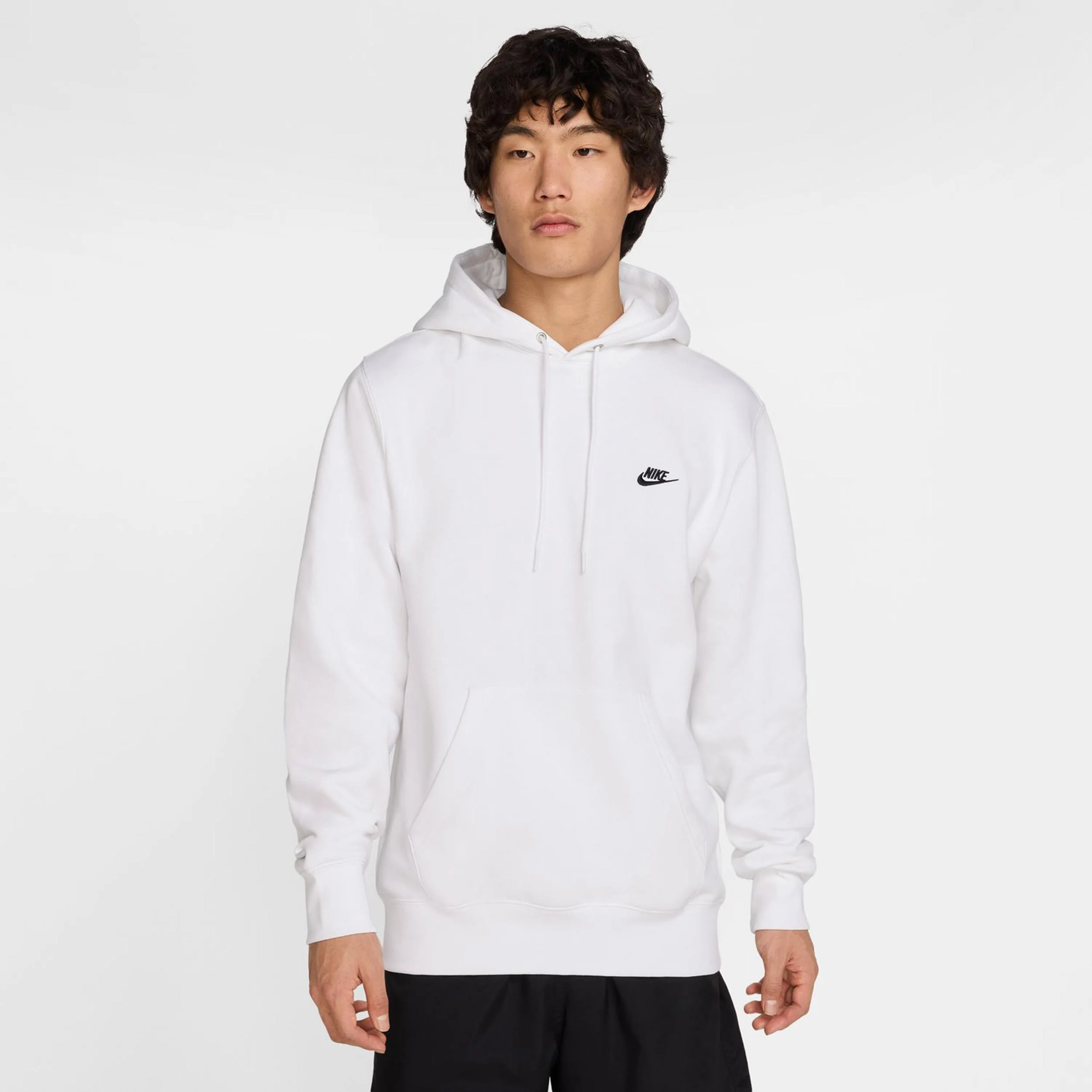 Club Sudadera Con Capucha Hombres-Blanco - Image 5