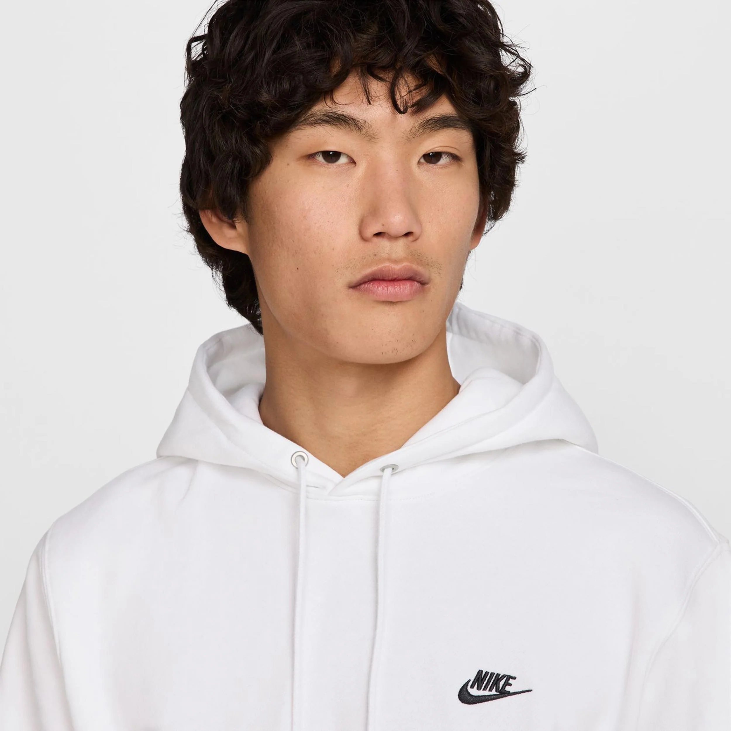 Club Sudadera Con Capucha Hombres-Blanco - Image 7