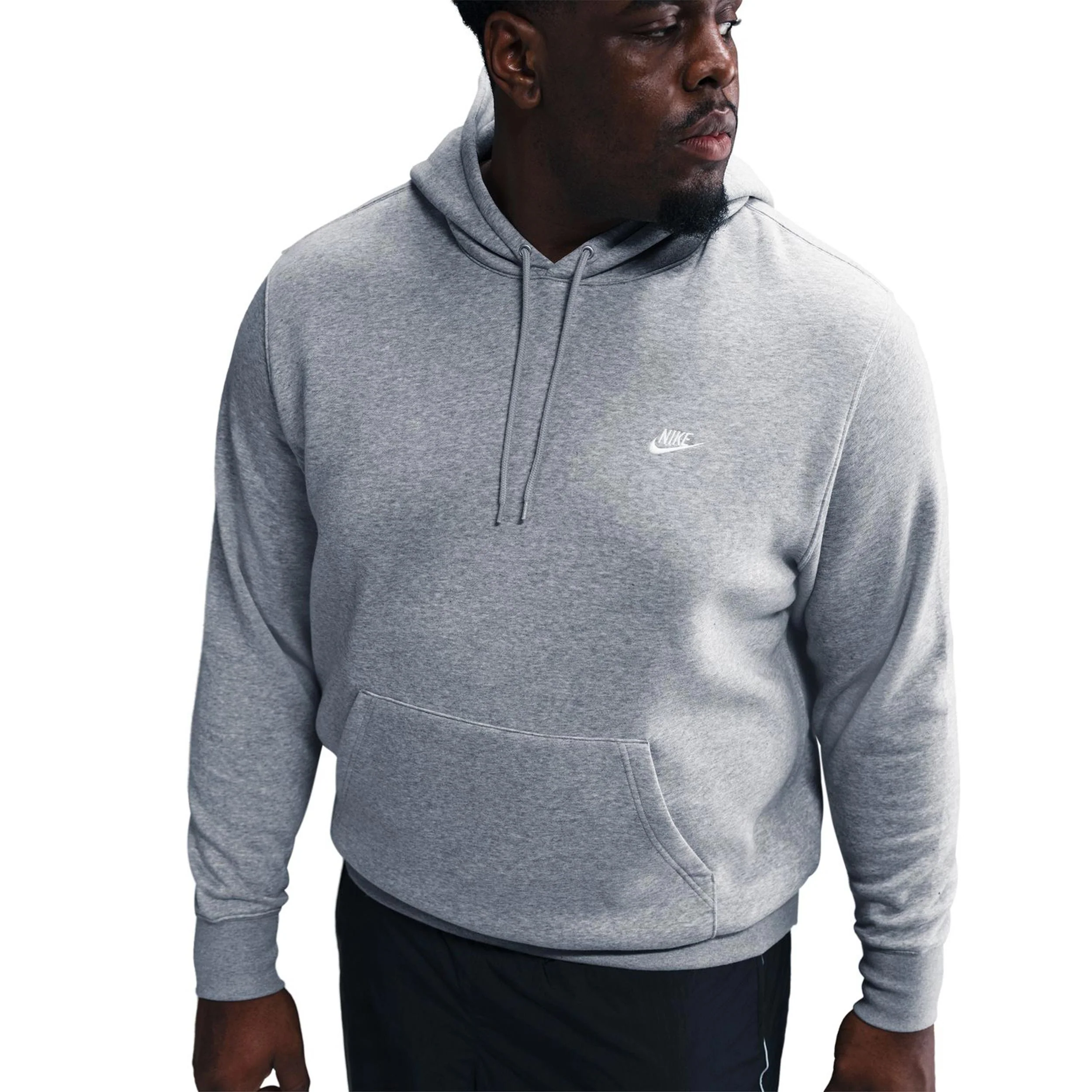 Club Sudadera Con Capucha Hombres-Gris - Image 3