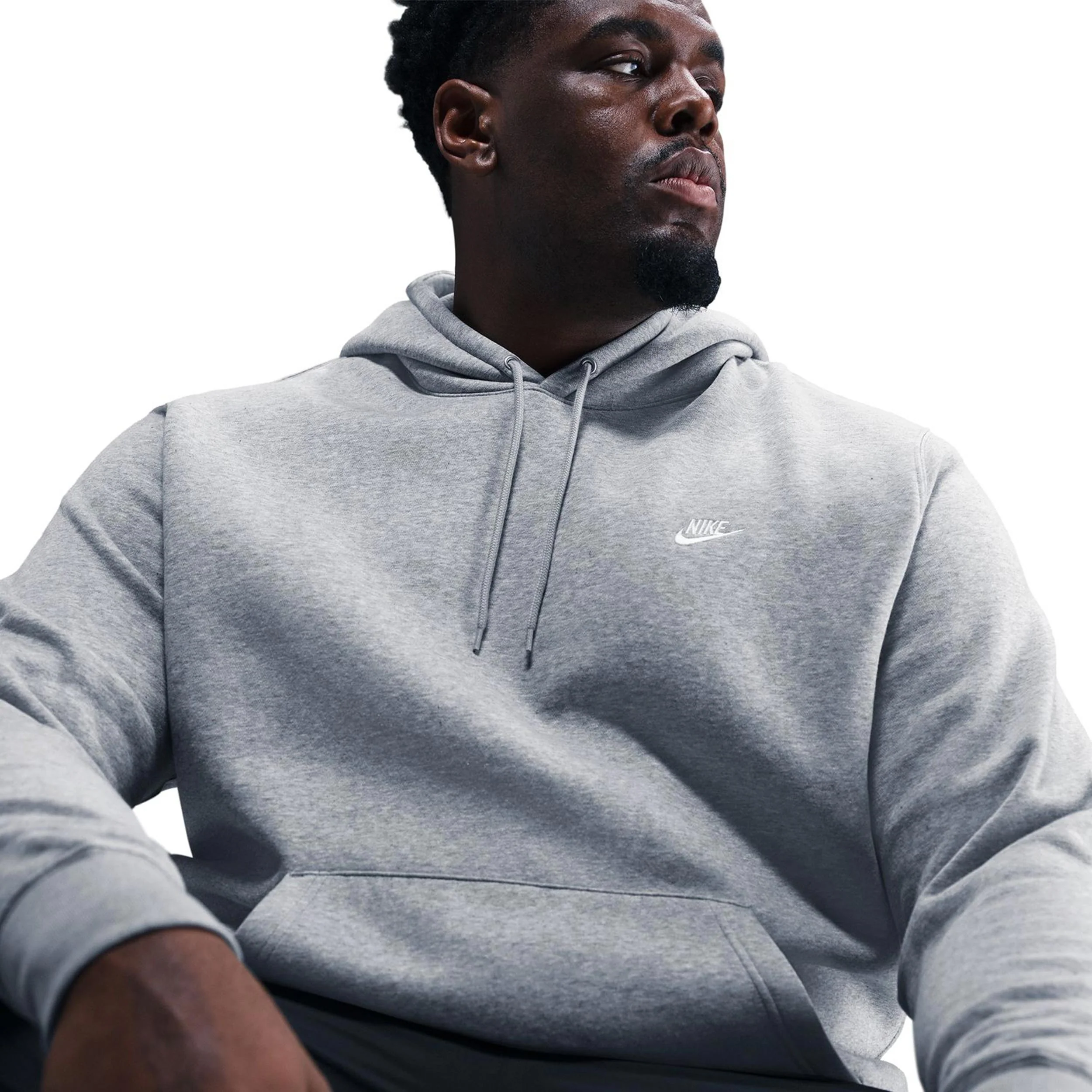 Club Sudadera Con Capucha Hombres-Gris - Image 5