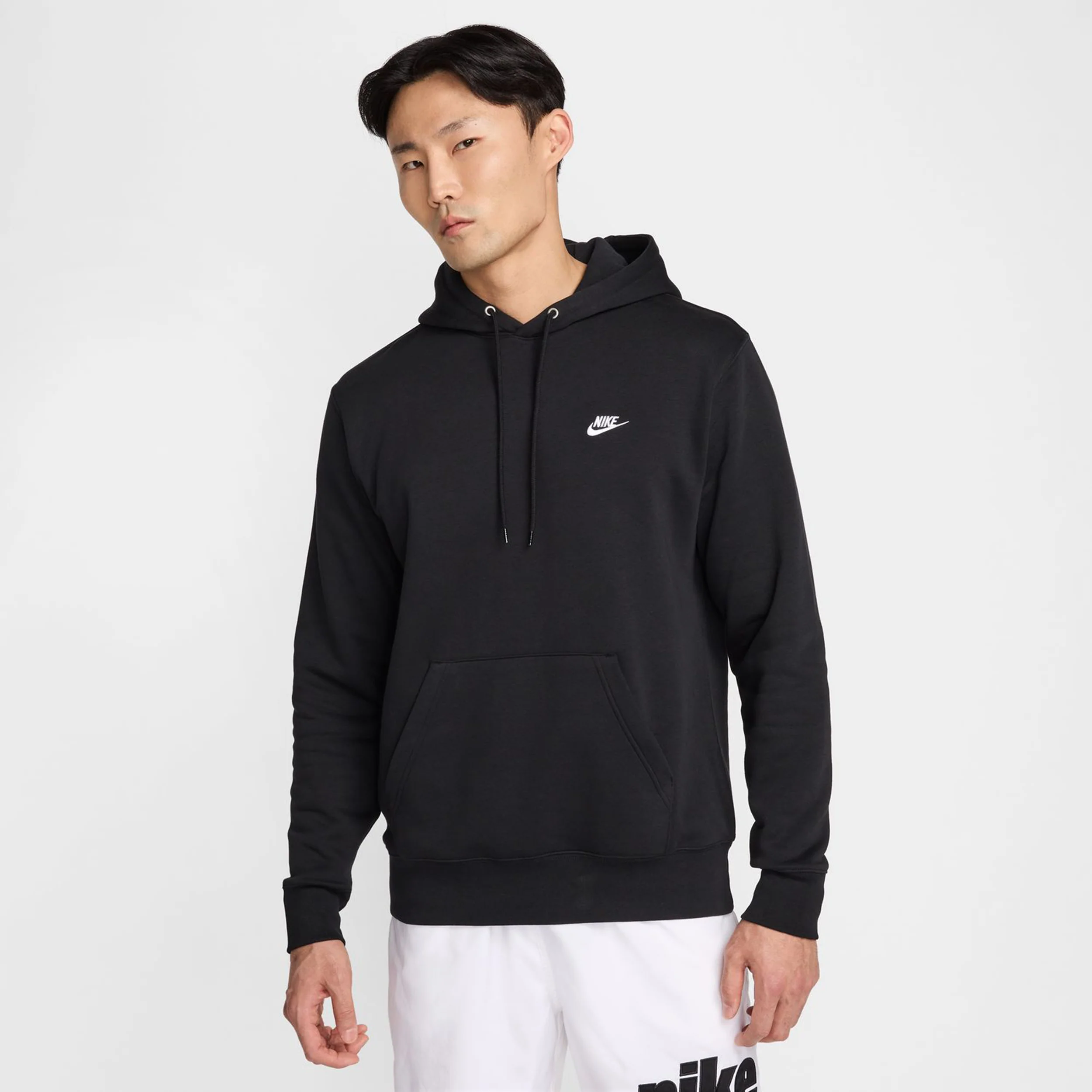 Club Sudadera Con Capucha Hombres-Negro