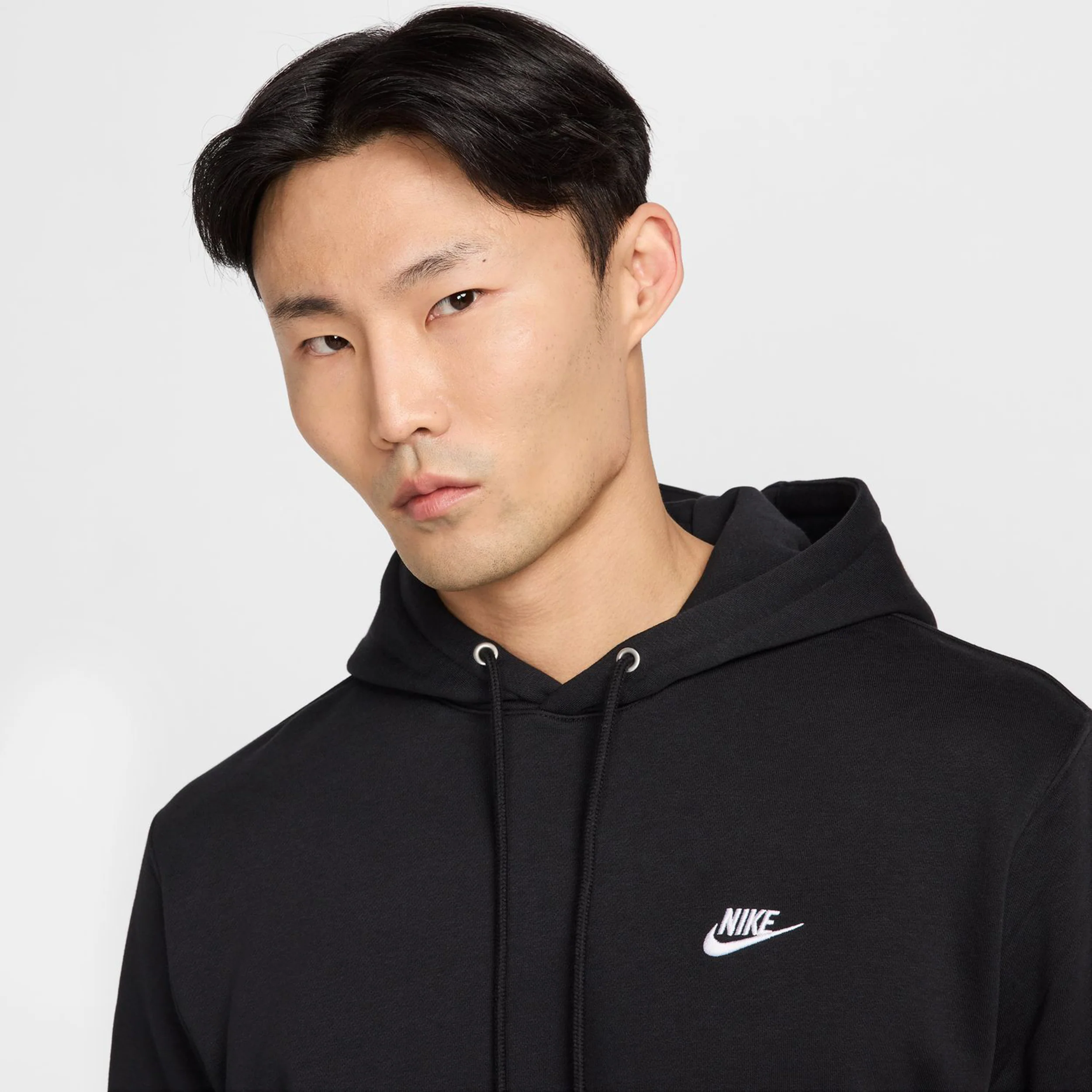 Club Sudadera Con Capucha Hombres-Negro - Image 3
