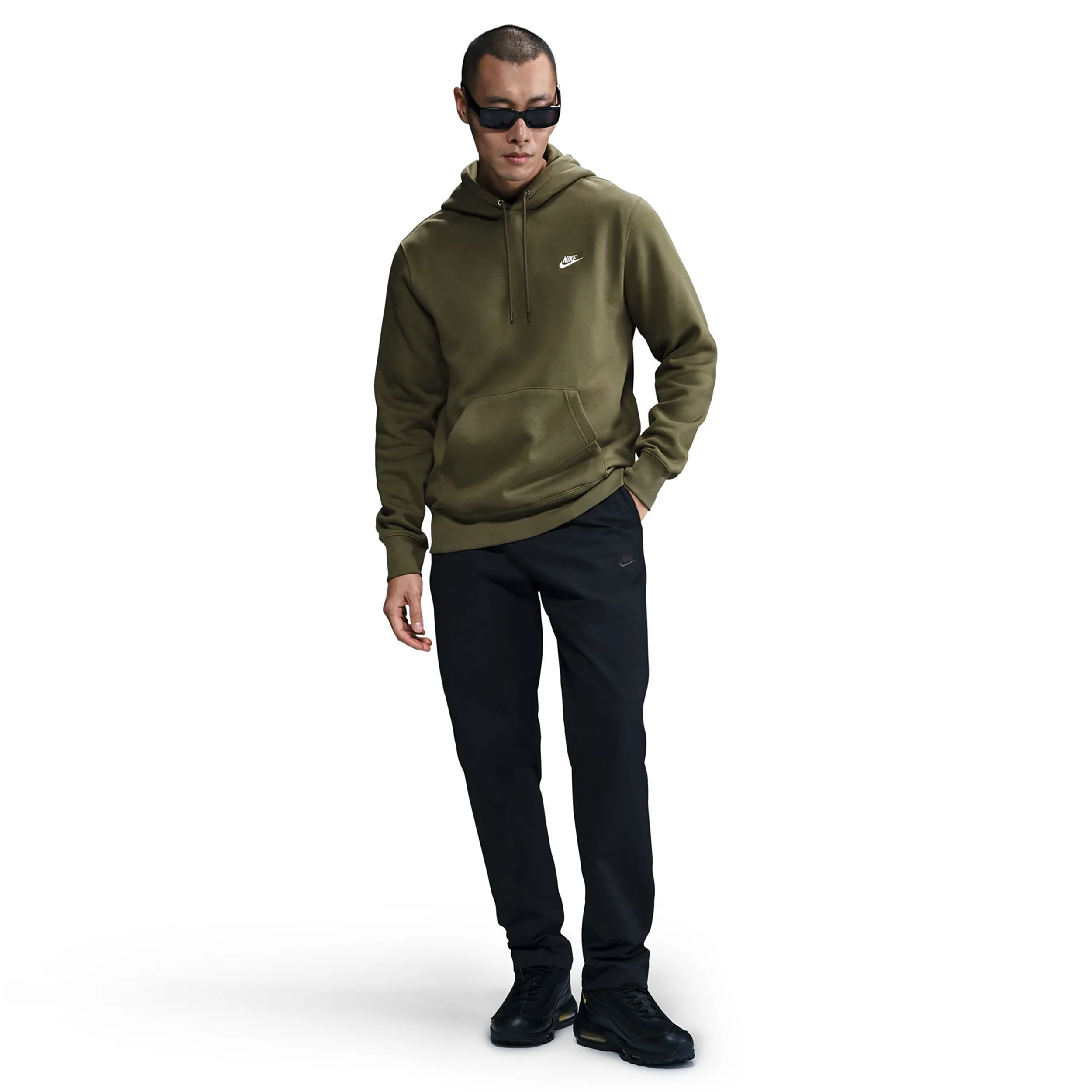 Club Sudadera con capucha Hombres - oliva, oliva