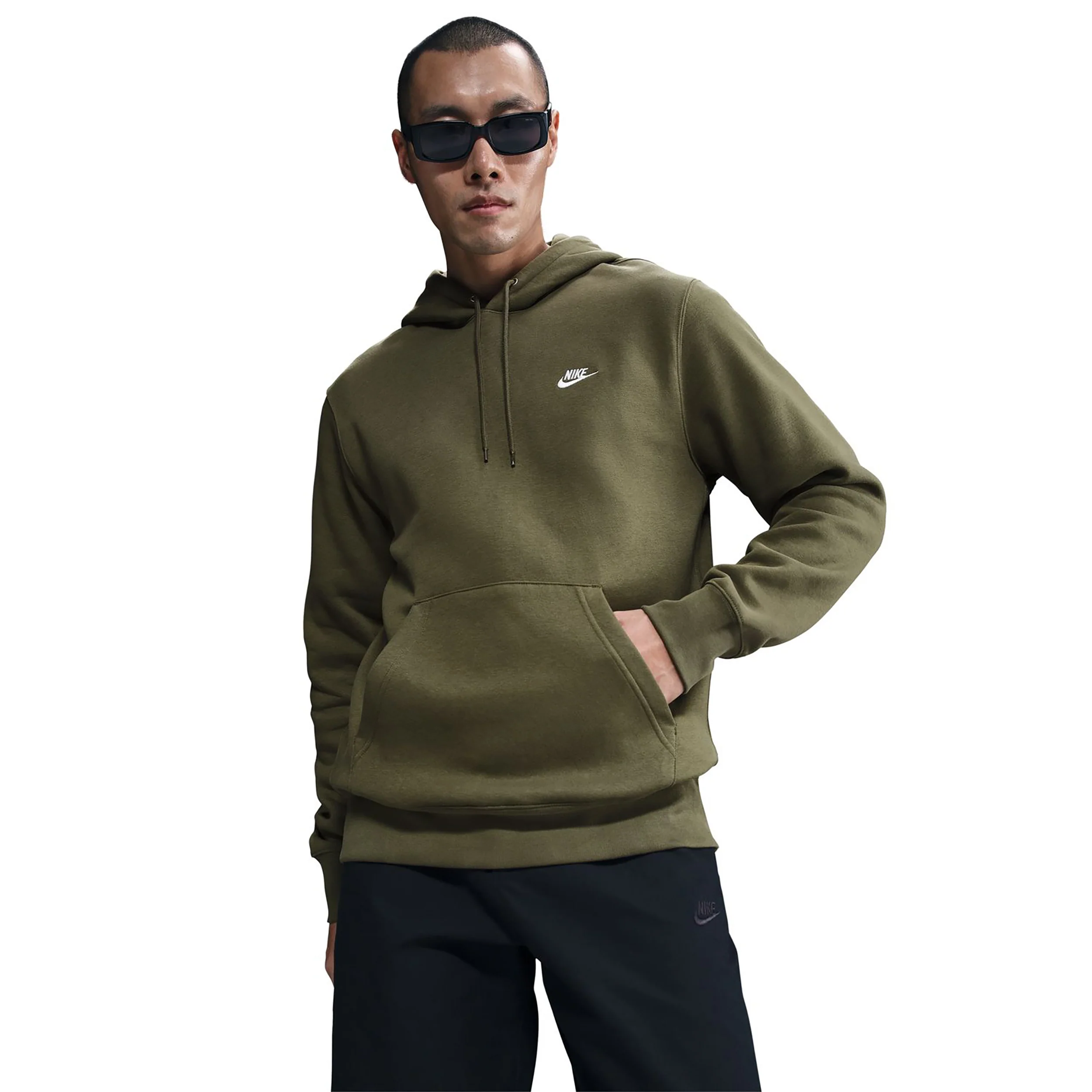 Club Sudadera con capucha Hombres - oliva, oliva - Image 3