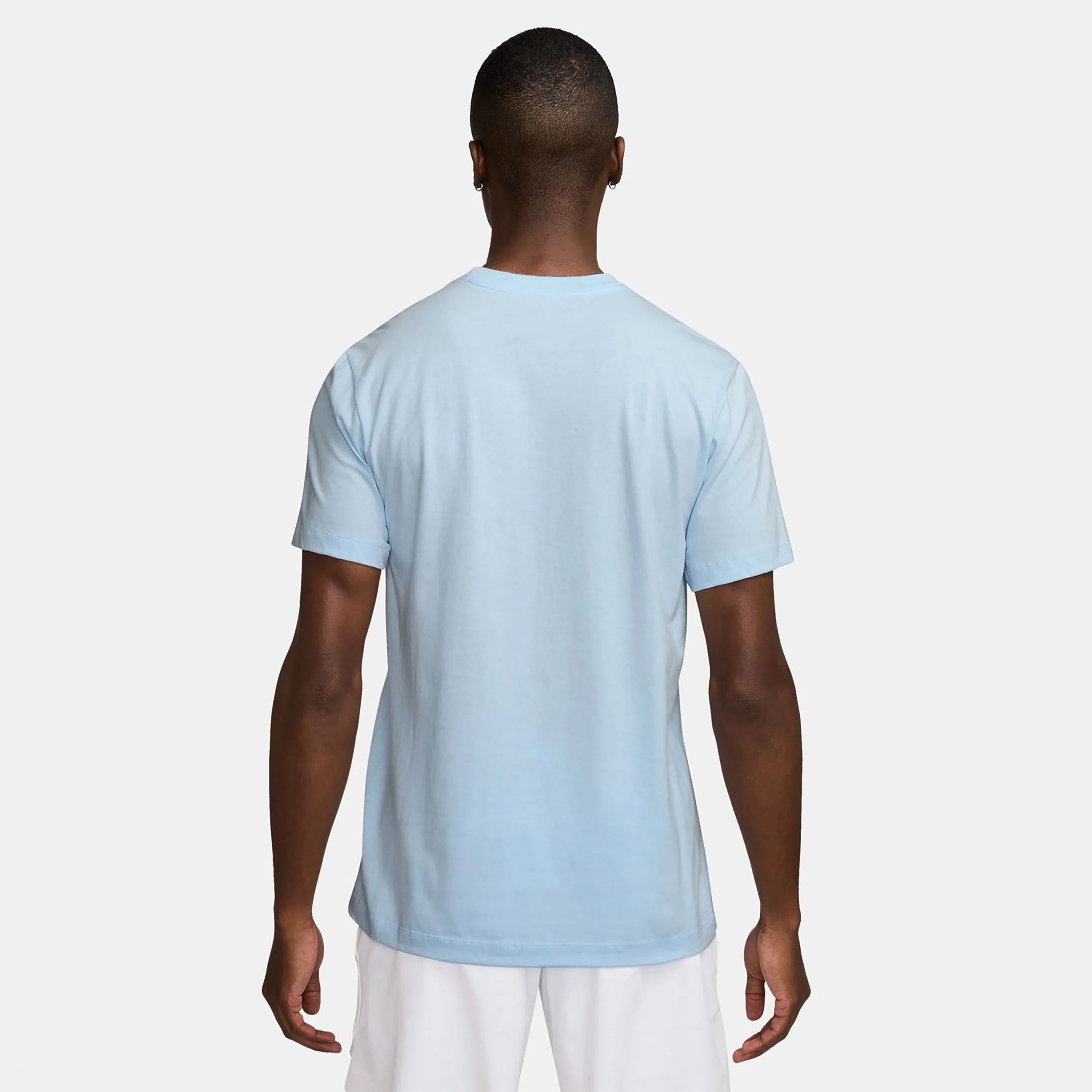 Court Camiseta De Manga Corta Hombres-Azul Claro,Multicolor - Image 2