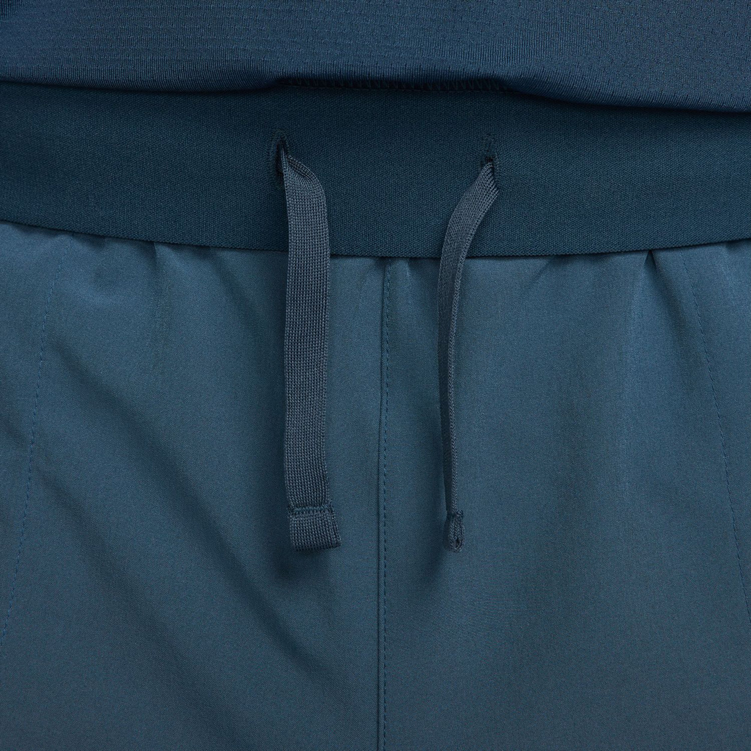 Court Dri-Fit Advantage 6in Shorts Hombres-Azul Oscuro,Blanco - Image 11