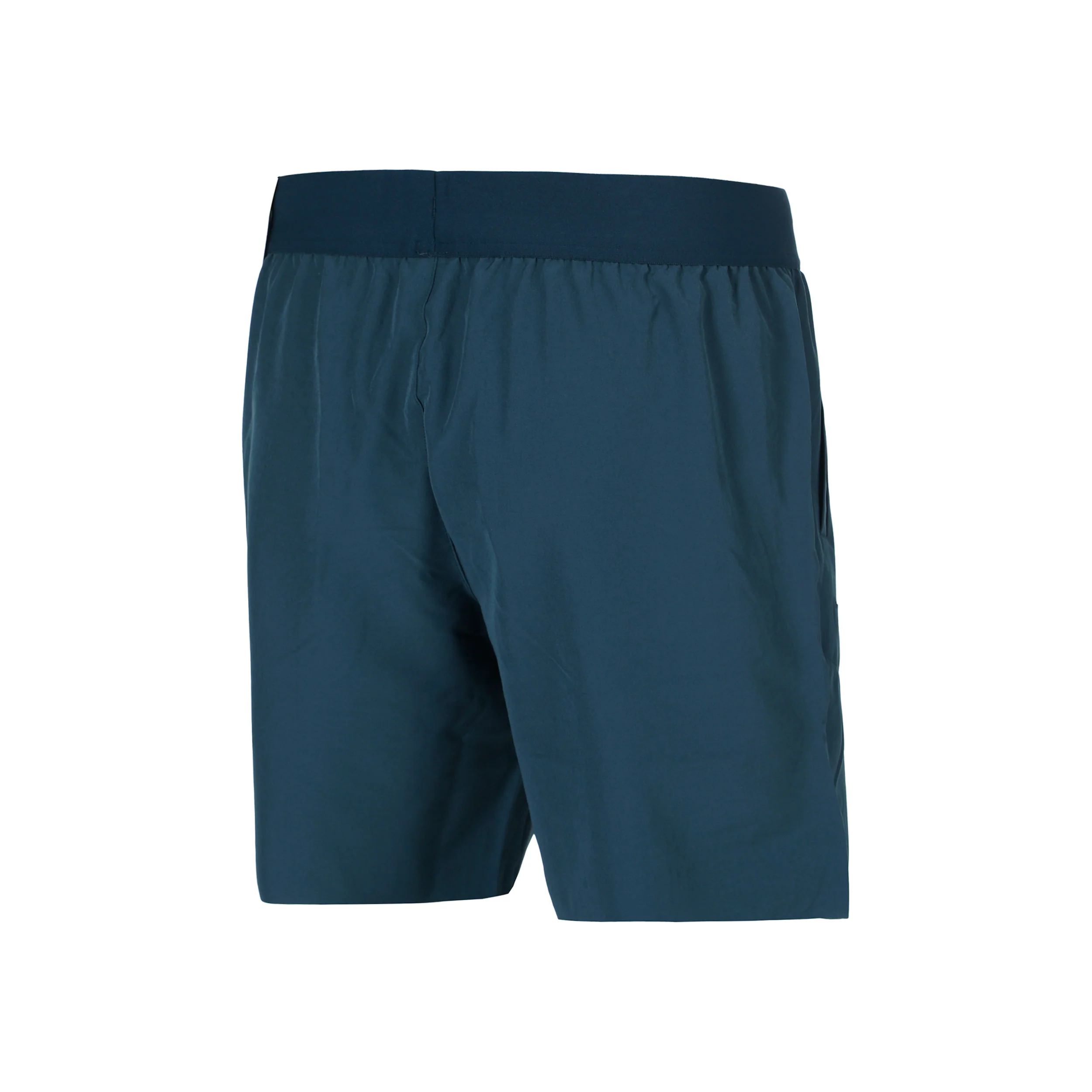 Court Dri-Fit Advantage 6in Shorts Hombres-Azul Oscuro,Blanco - Image 2