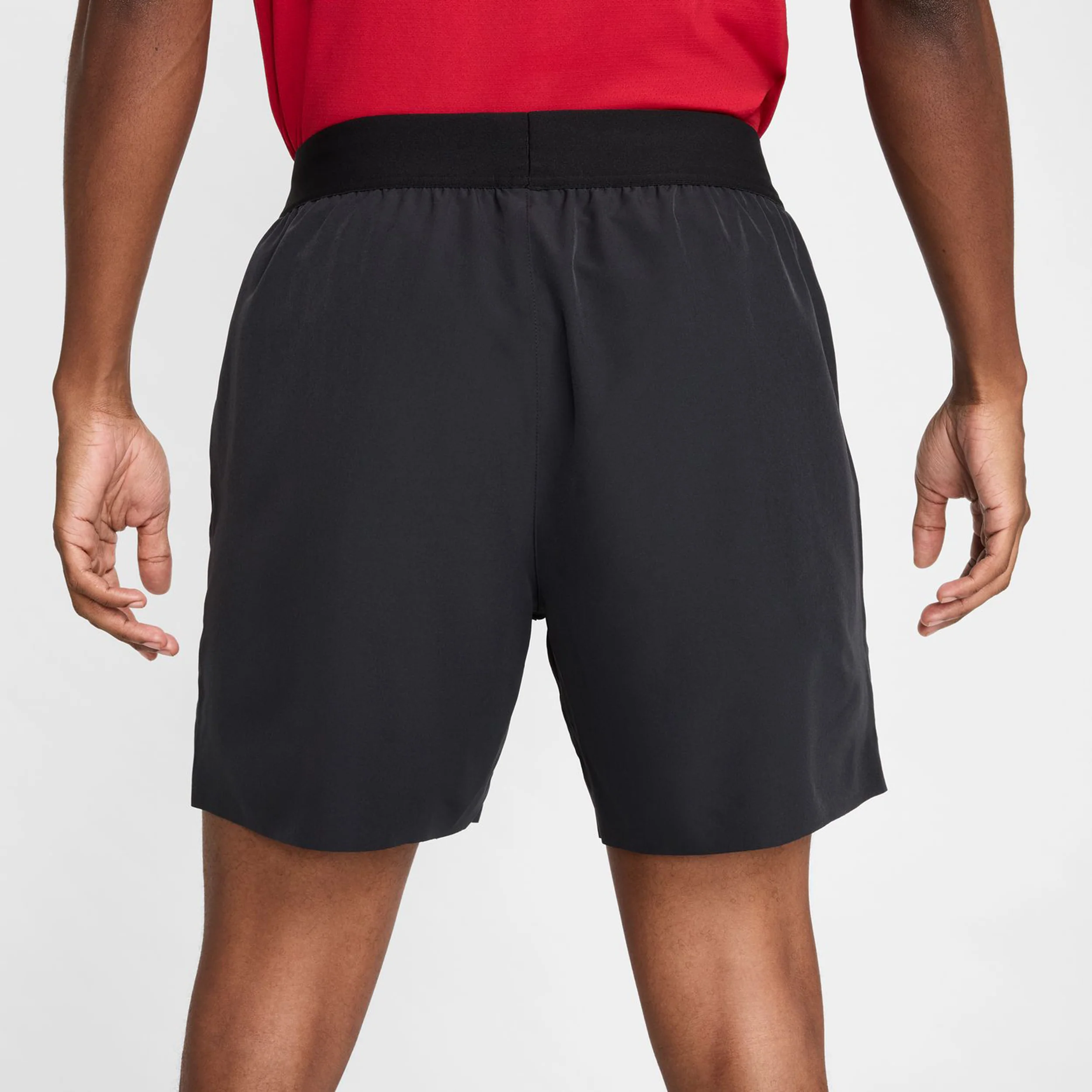 Court Dri-Fit Advantage 6in Shorts Hombres-Negro,Blanco - Image 6