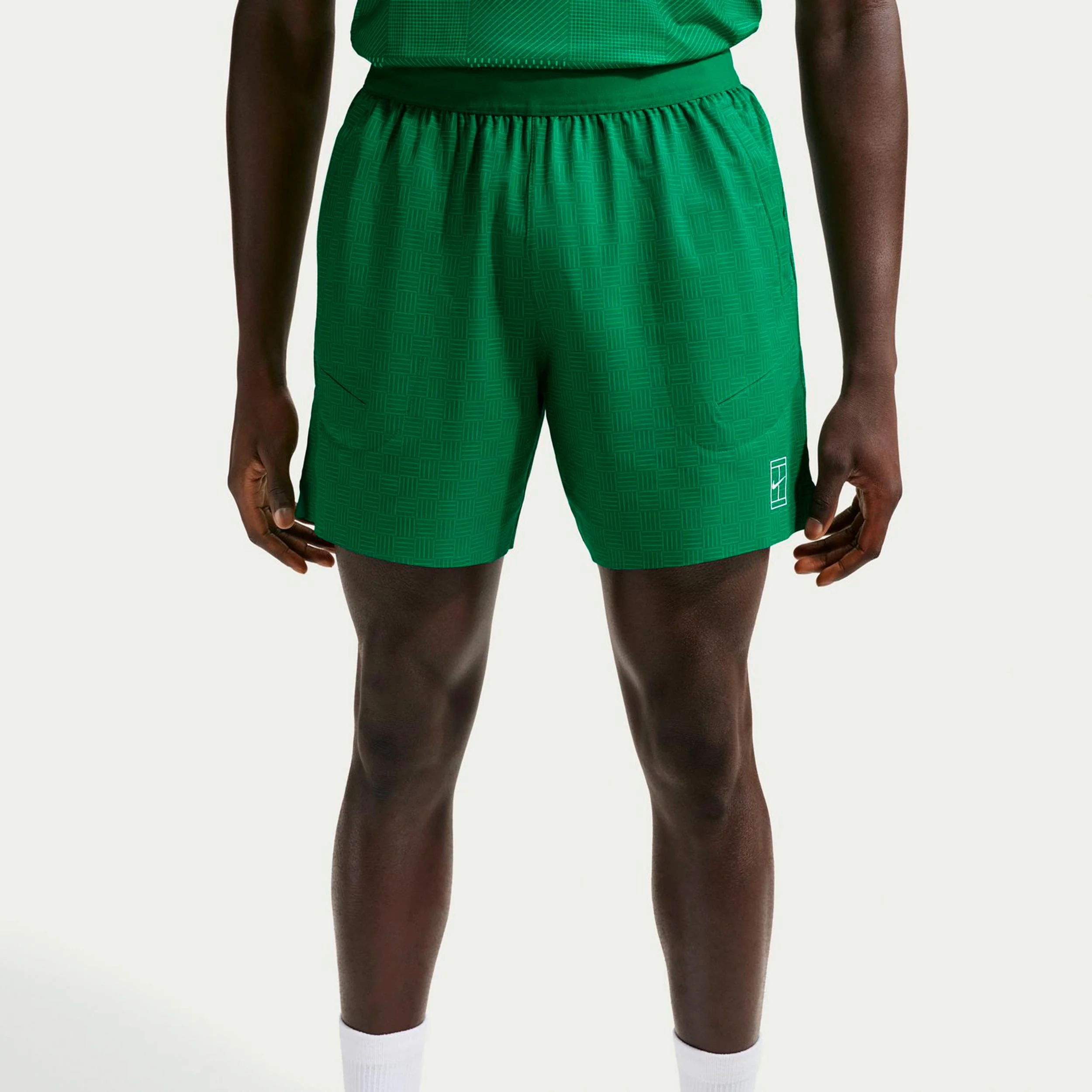 Court Dri-Fit Advantage 6in Shorts Hombres-verde