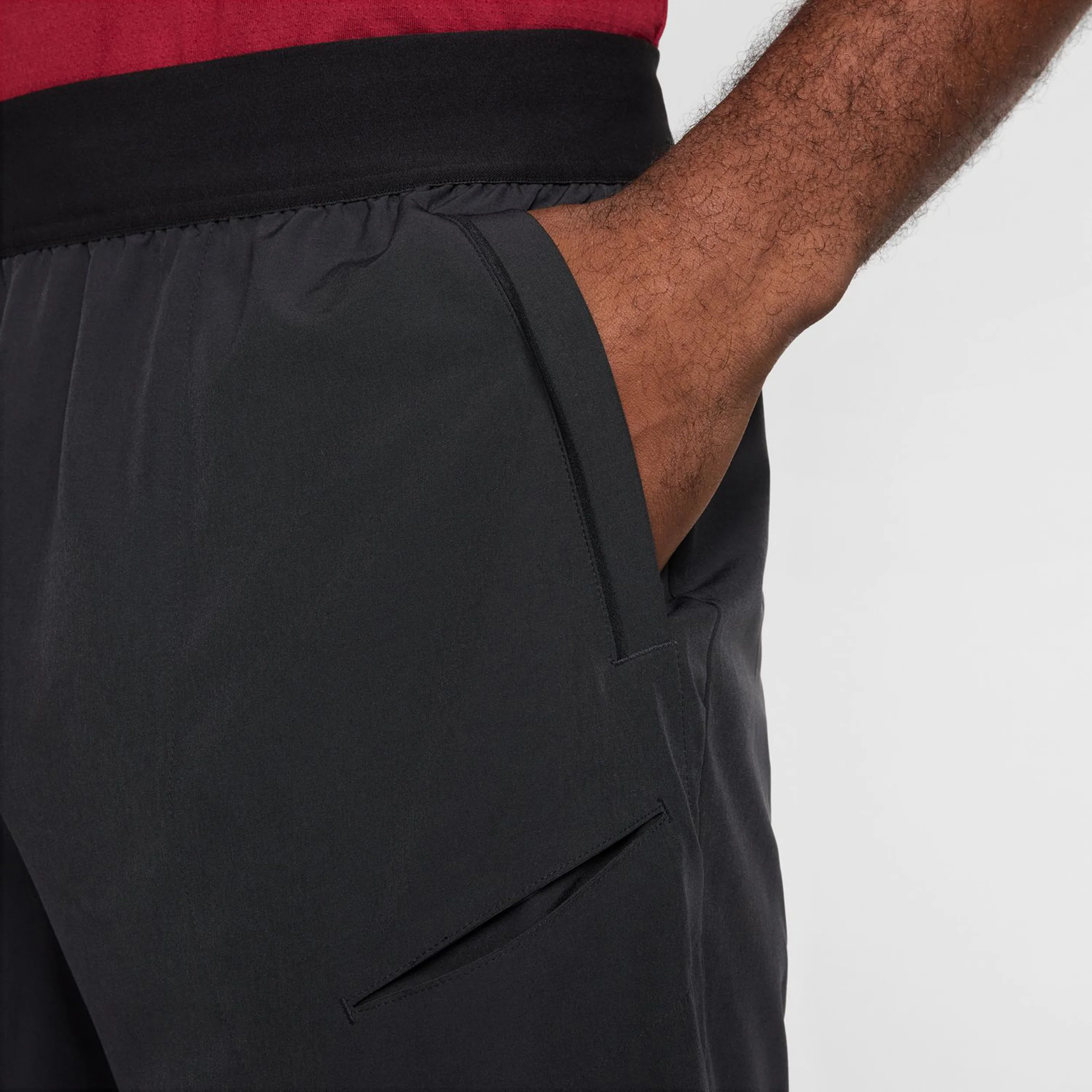 Court Dri-Fit Advantage 8in Shorts Hombres-Negro,Blanco - Image 9