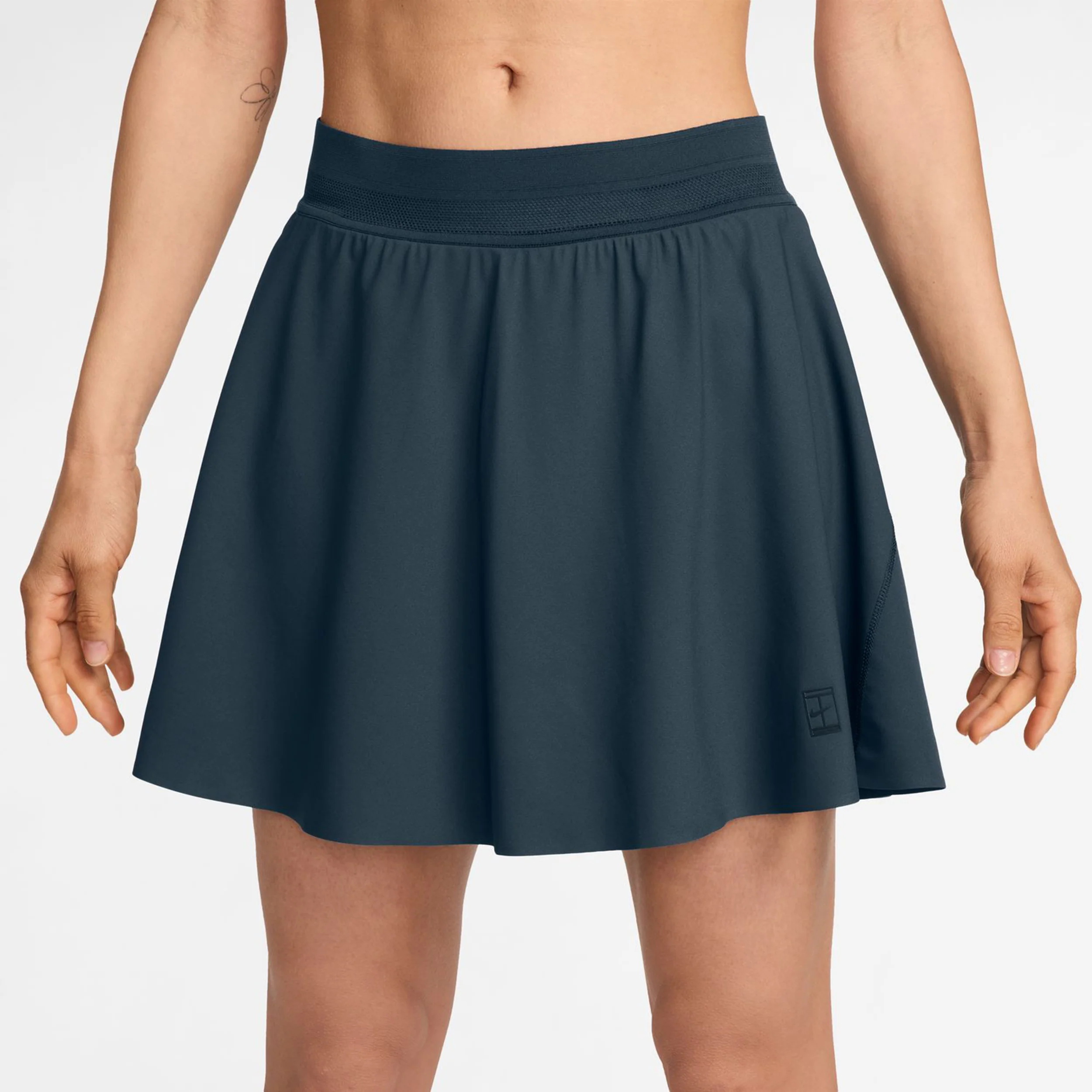 Court Dri-Fit Advantage Ace Falda Mujeres-Azul Oscuro,Azul Oscuro - Image 5