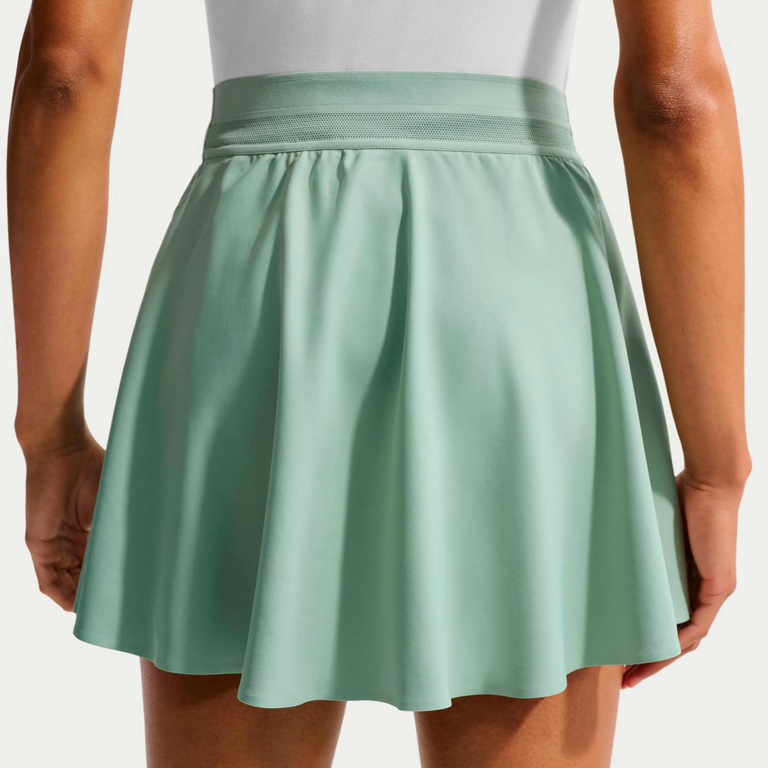Court Dri-FIT Advantage Ace High Rise Falda Mujeres - blanco rot, blanco - Image 3