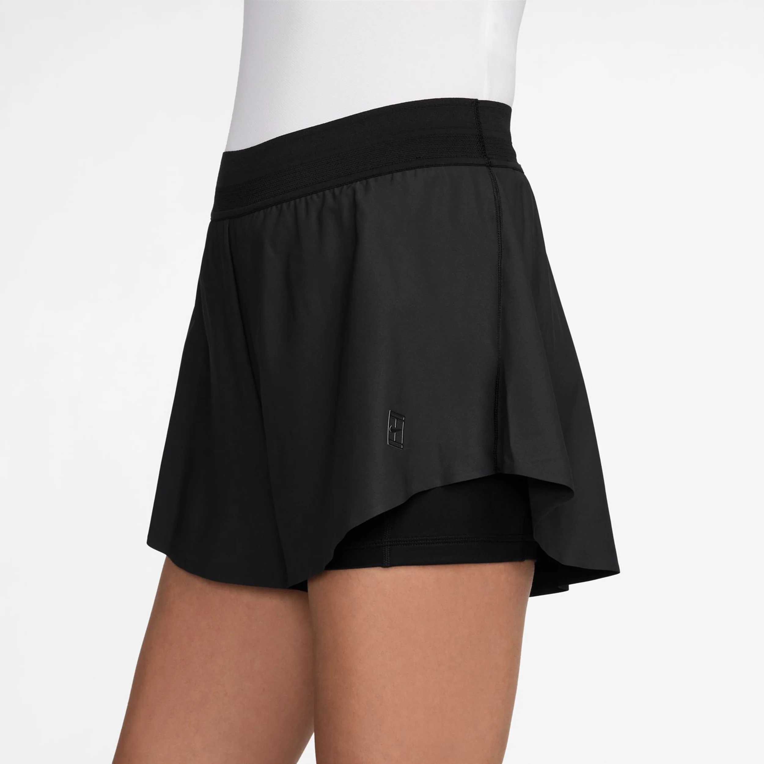 Court Dri-Fit Advantage Ace Shorts Mujeres - negro, negro - Image 3