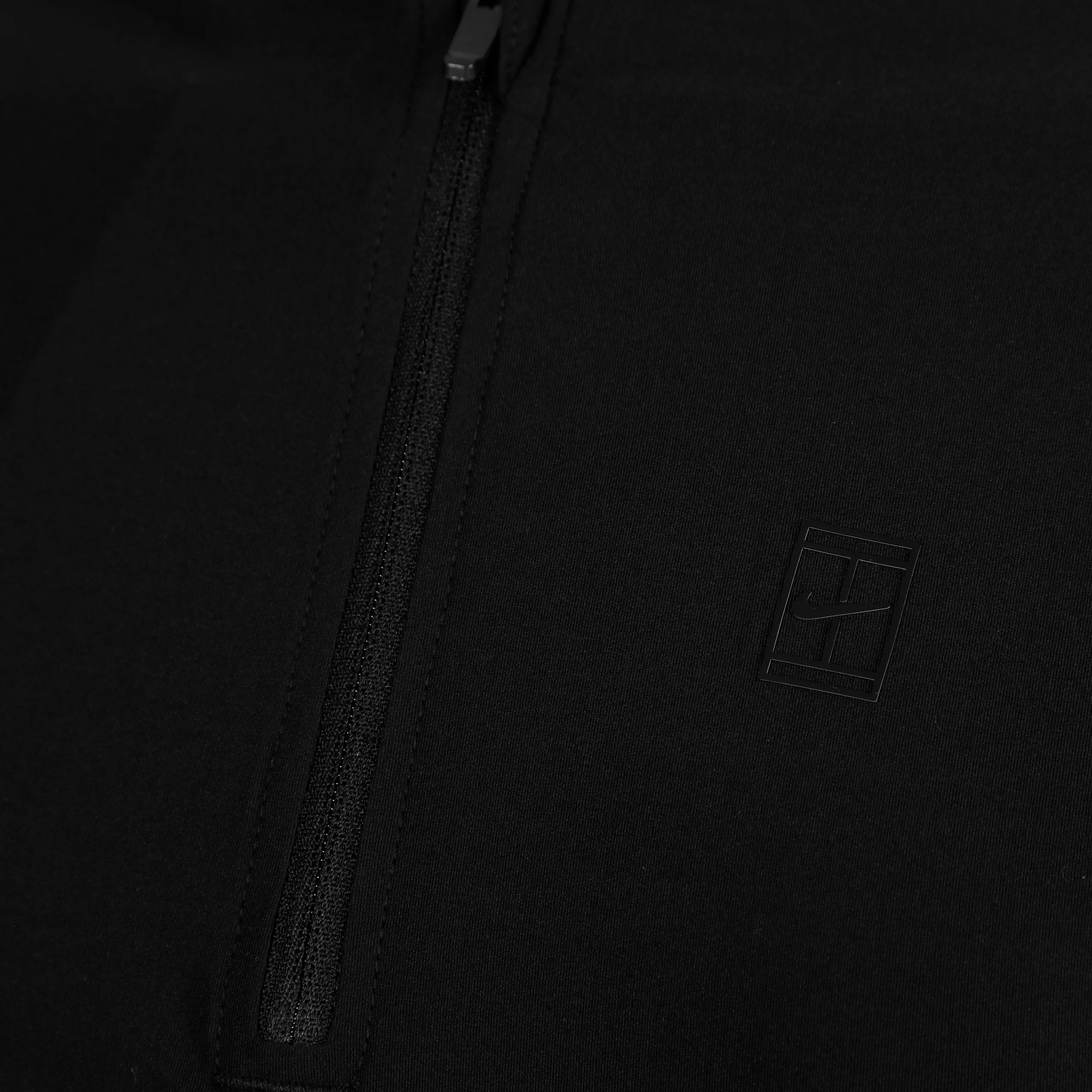 Court Dri-Fit Advantage Camiseta De Manga Larga Mujeres-Negro,Negro - Image 3