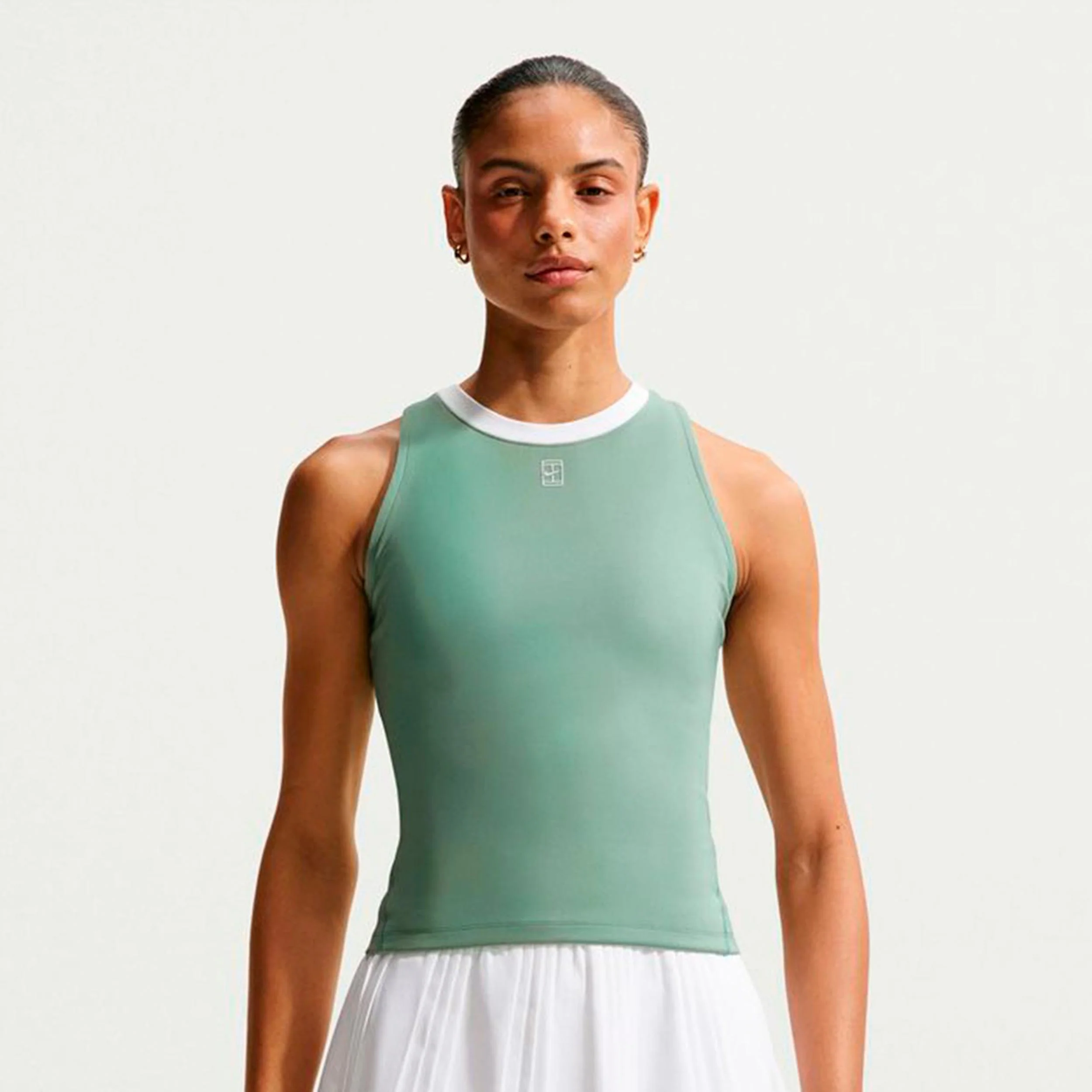 Court Dri-FIT Advantage Camiseta de tirantes Mujeres - blanco rot, blanco
