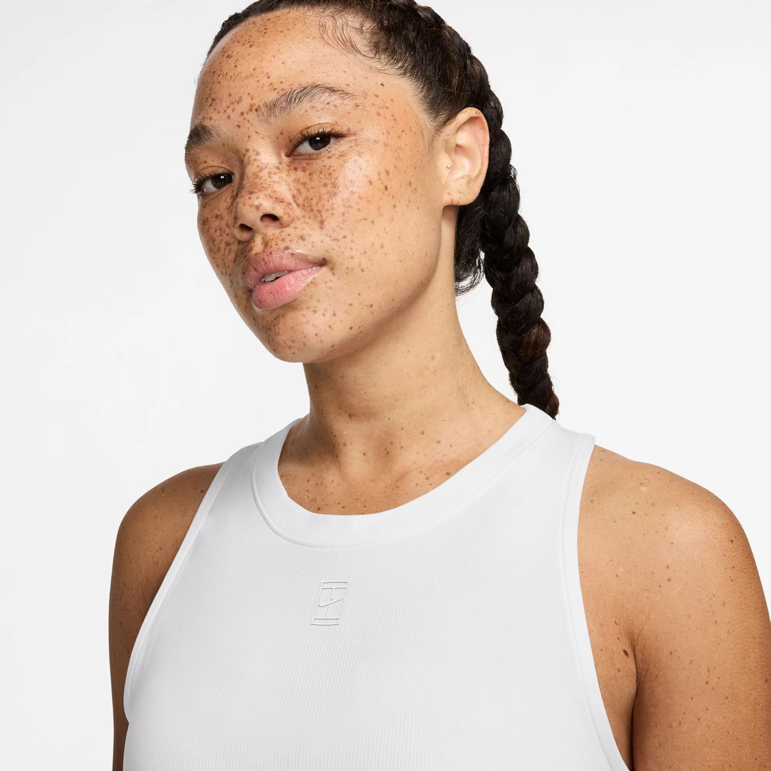 Court Dri-Fit Advantage Camiseta De Tirantes Mujeres-Blanco,Blanco - Image 3