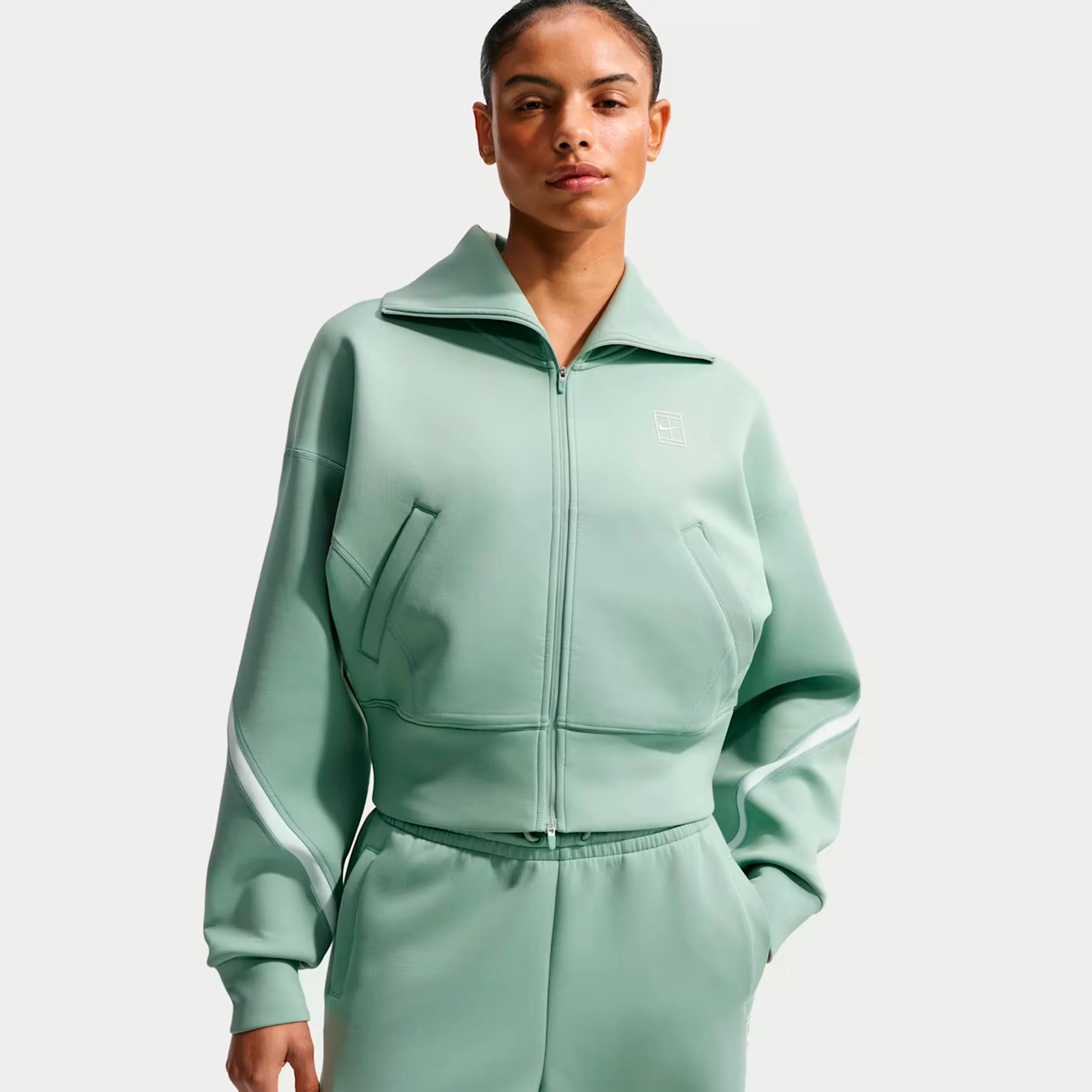 Court Dri-Fit Advantage Chaqueta de entrenamiento Mujeres - blanco rot, blanco
