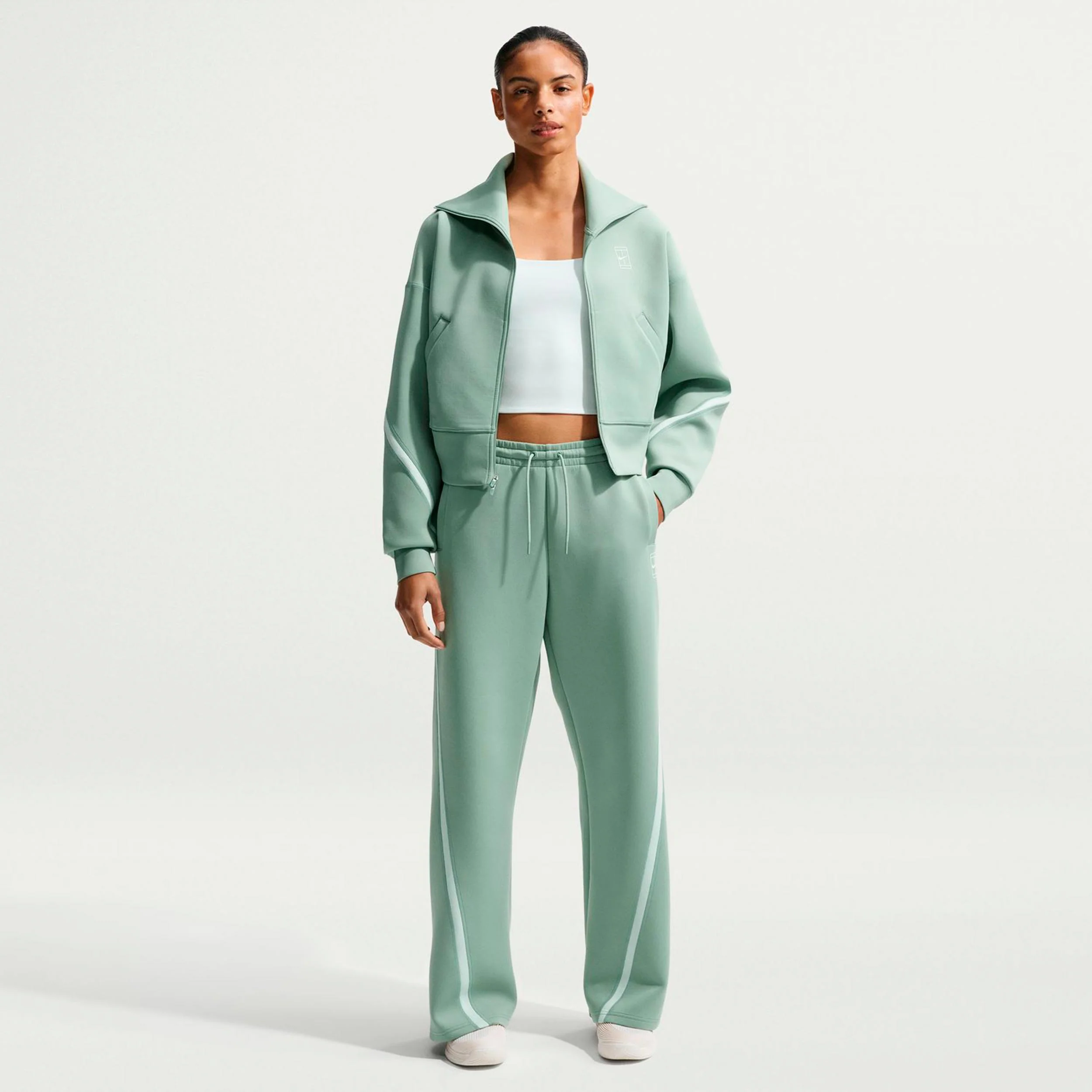 Court Dri-Fit Advantage Chaqueta de entrenamiento Mujeres - blanco rot, blanco - Image 2