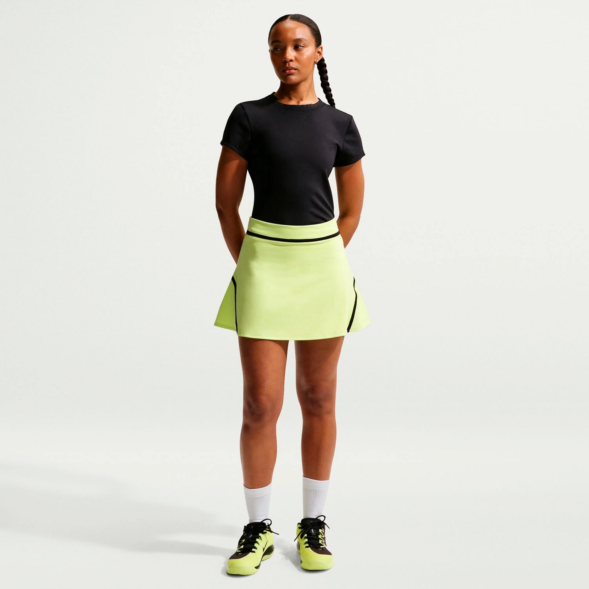 Court Dri-Fit Advantage High Rise Falda Mujeres-lima - Image 2
