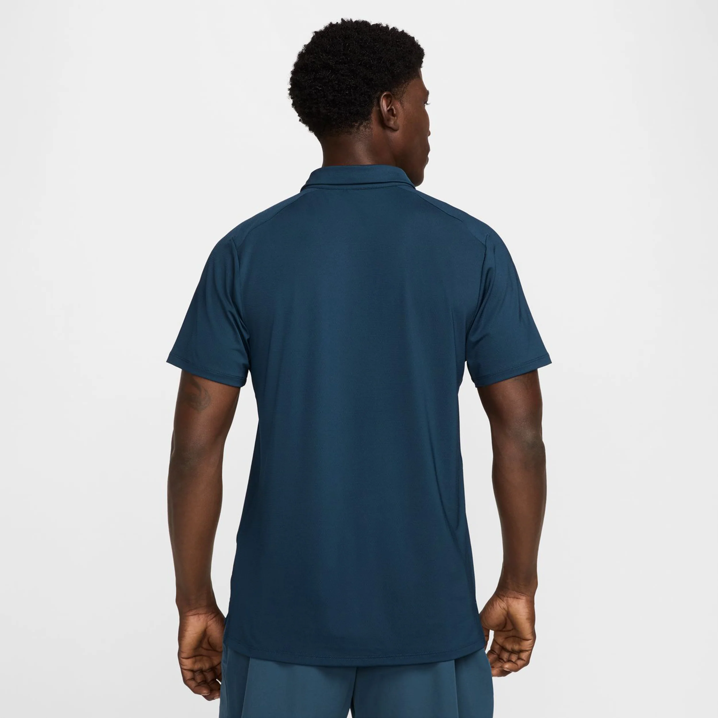 Court Dri-Fit Advantage Polo Hombres-Azul Oscuro,Blanco - Image 5