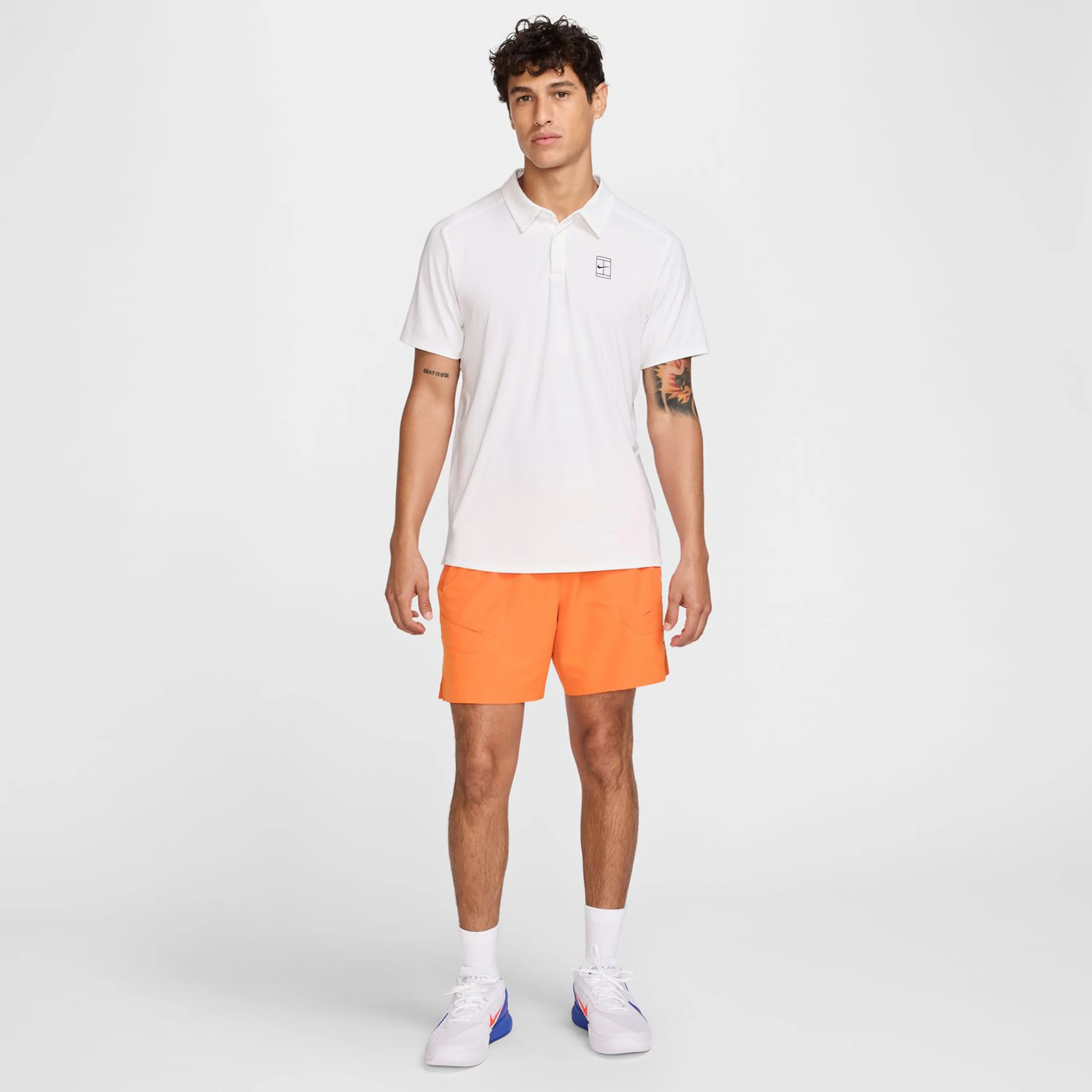 Court Dri-Fit Advantage Polo Hombres-Blanco - Image 9