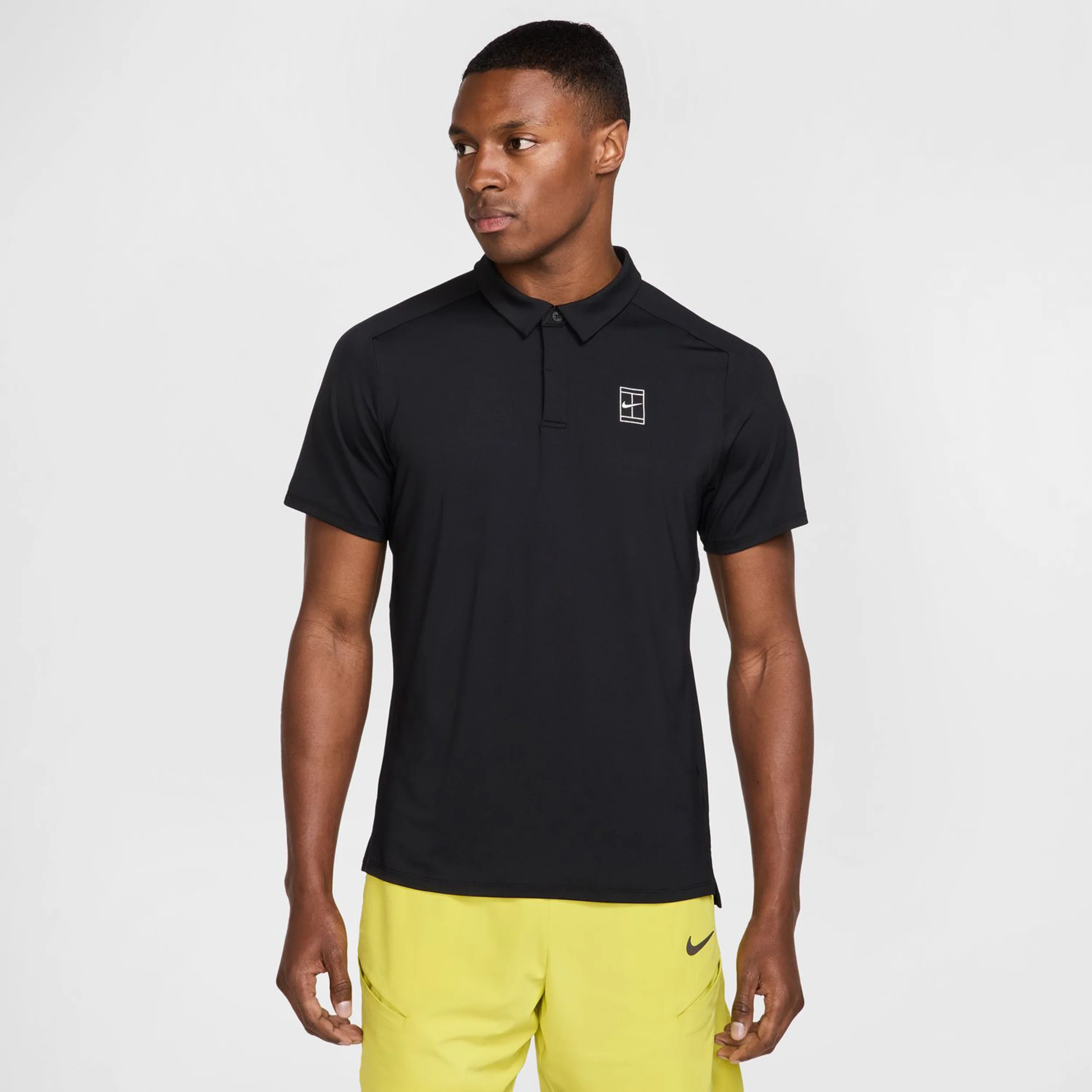 Court Dri-FIT Advantage Polo Hombres-negro - Image 4