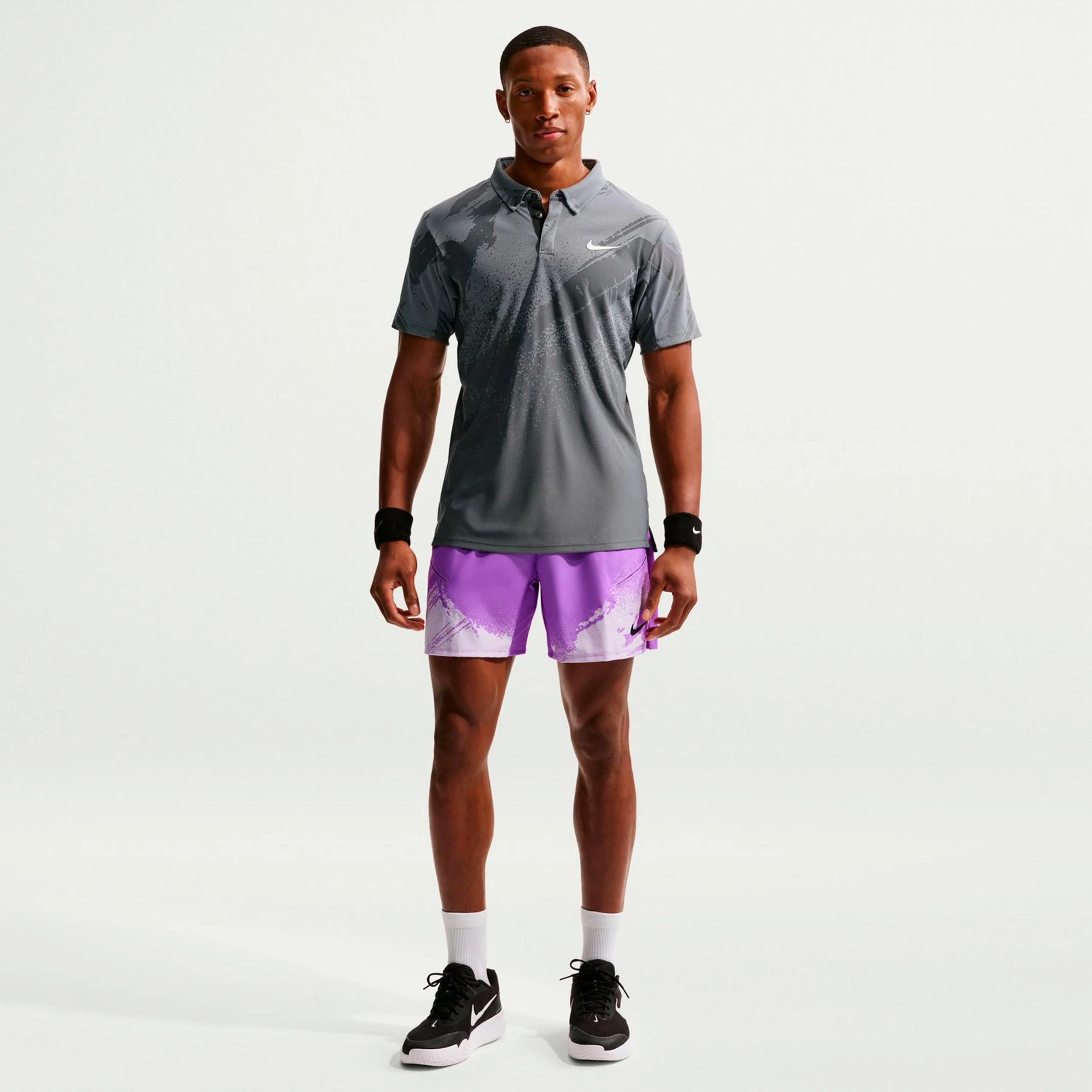 Court Dri-Fit Advantage Slam Polo Hombres - antracita - Image 2
