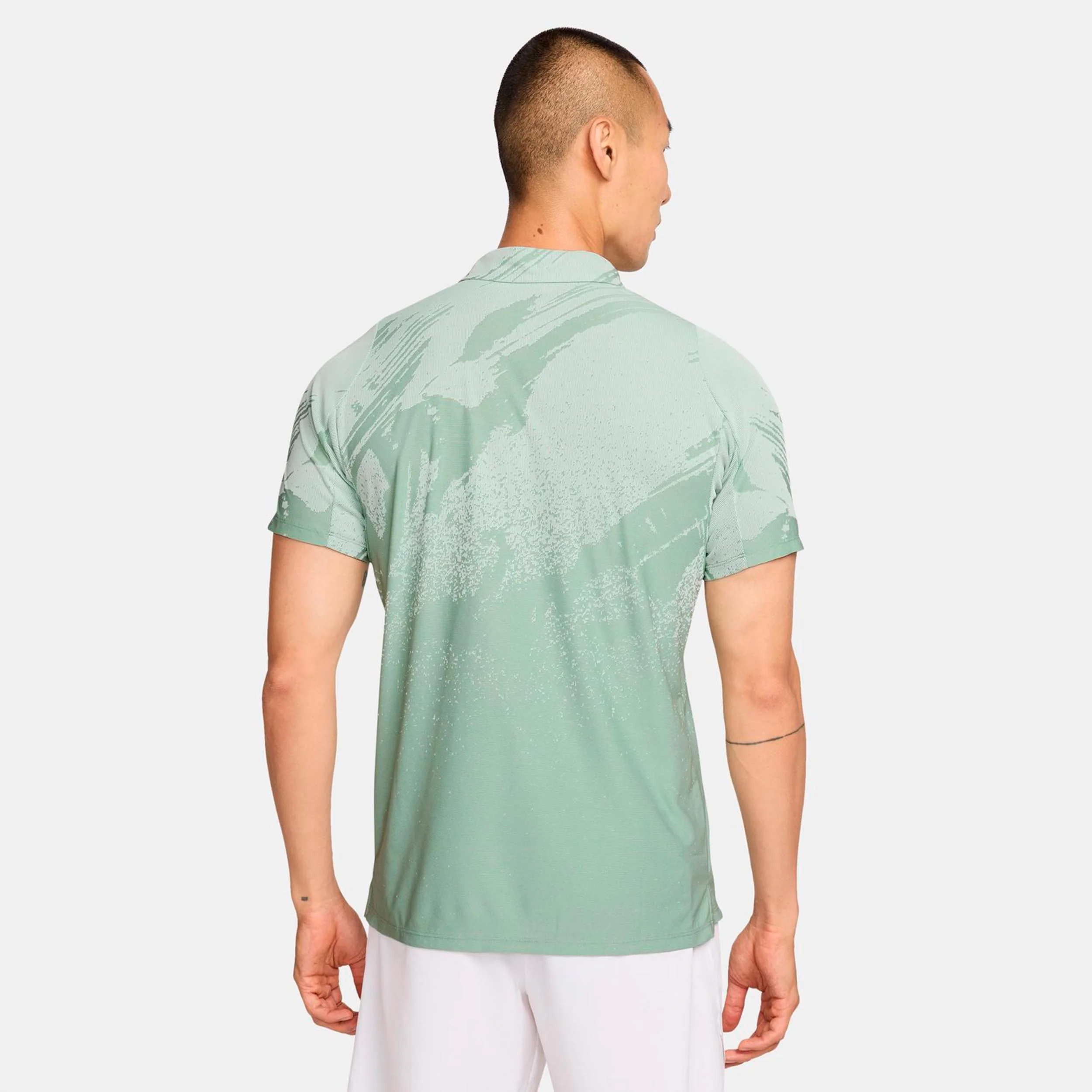 Court Dri-Fit Advantage Slam Polo Hombres - blanco rot, negro - Image 5
