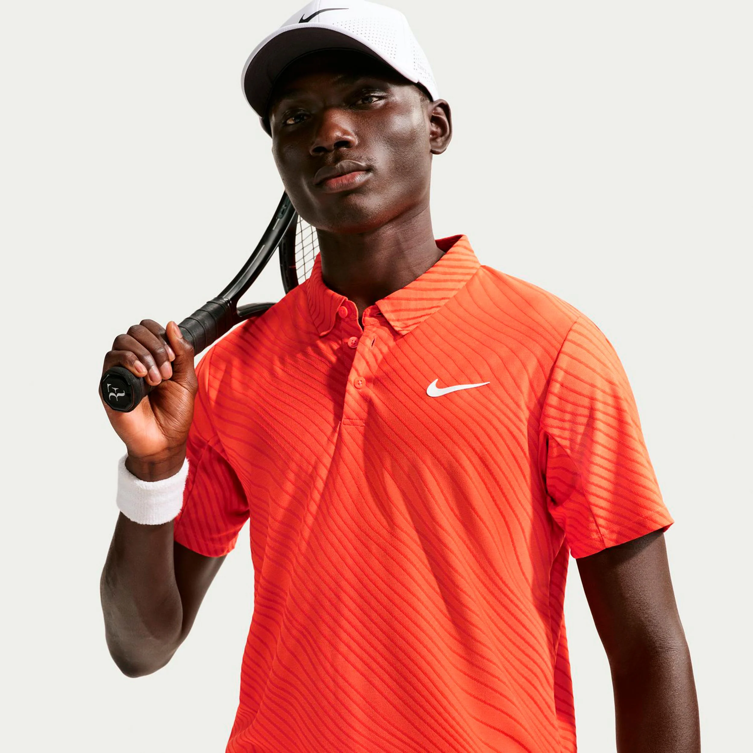 Court Dri-Fit Advantage Slam Polo Hombres-naranja - Image 5