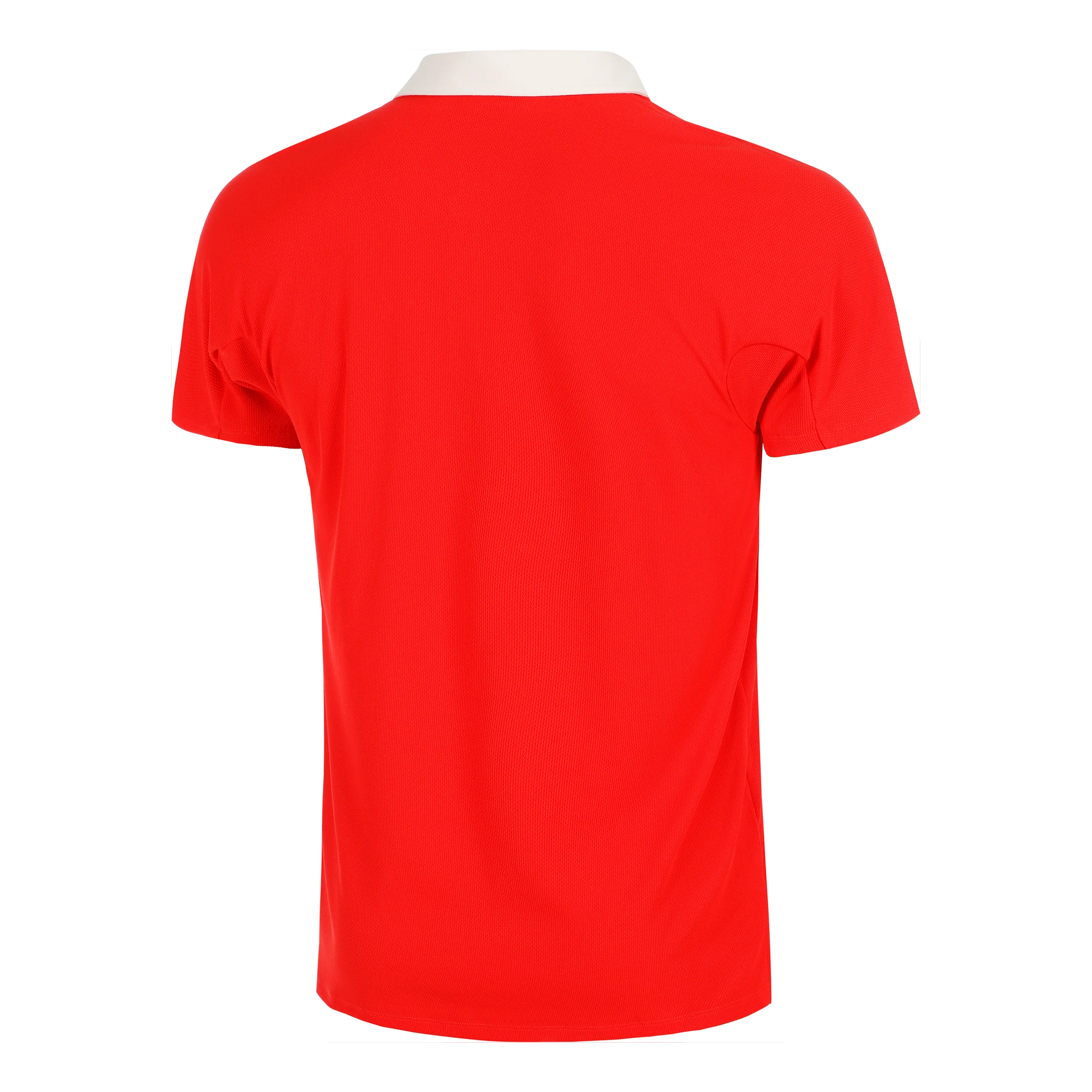 Court Dri-Fit Advantage Slam Polo Hombres-Rojo,Blanco - Image 2