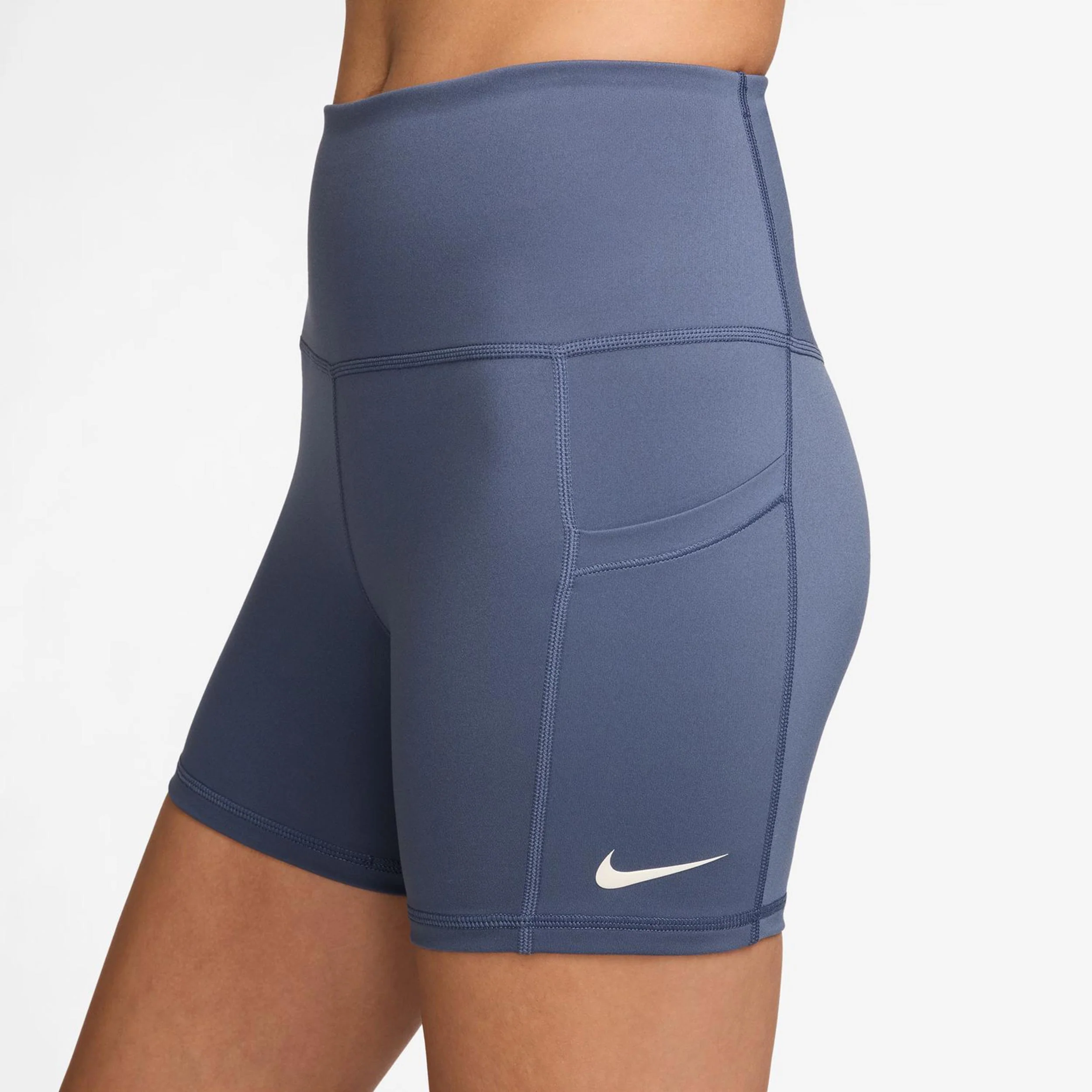 Court Dri-Fit Ball Shorts Con Bolsillo Para Pelota Mujeres-Azul-gris - Image 3