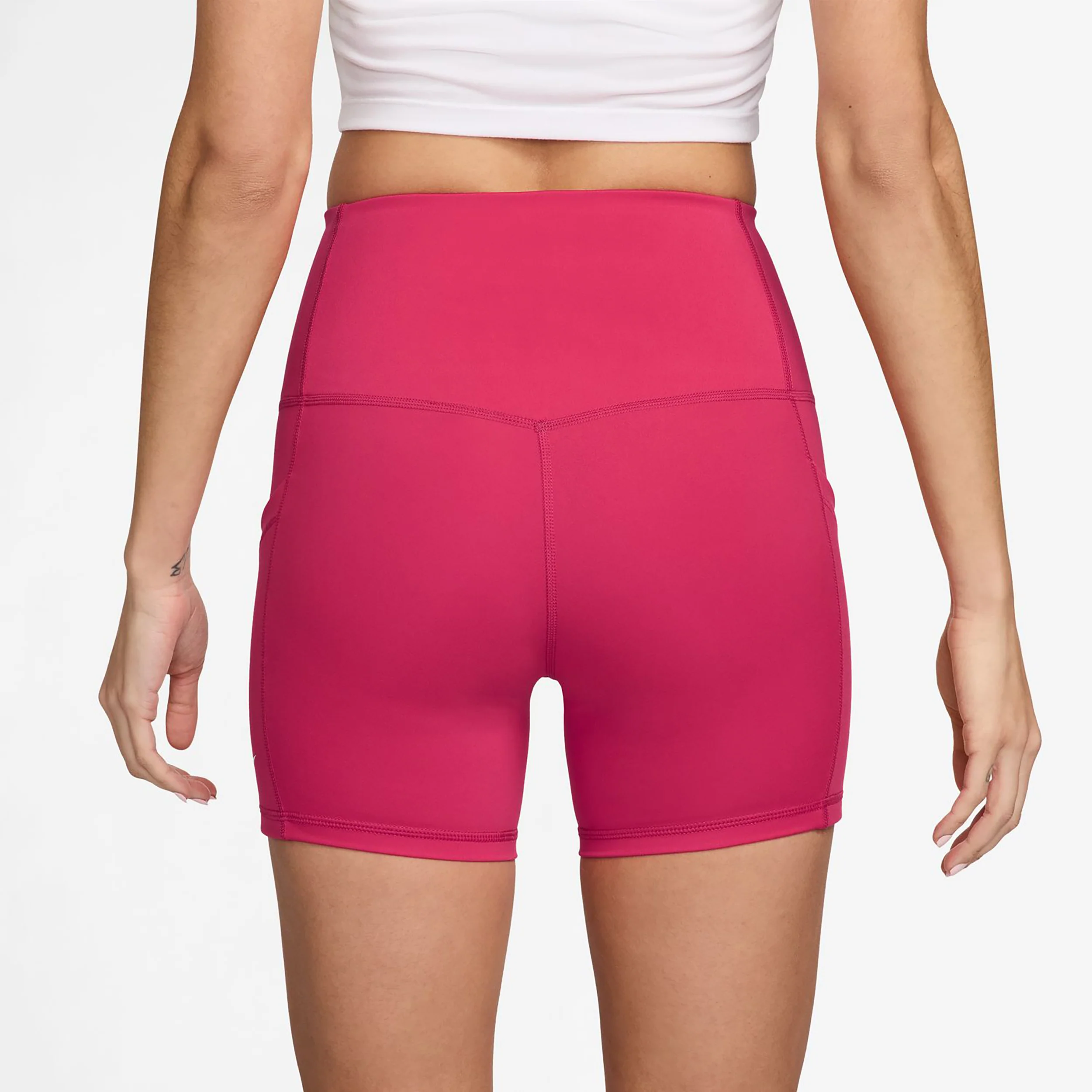 Court Dri-Fit Ball Shorts con bolsillo para pelota Mujeres - berry, blanco - Image 2