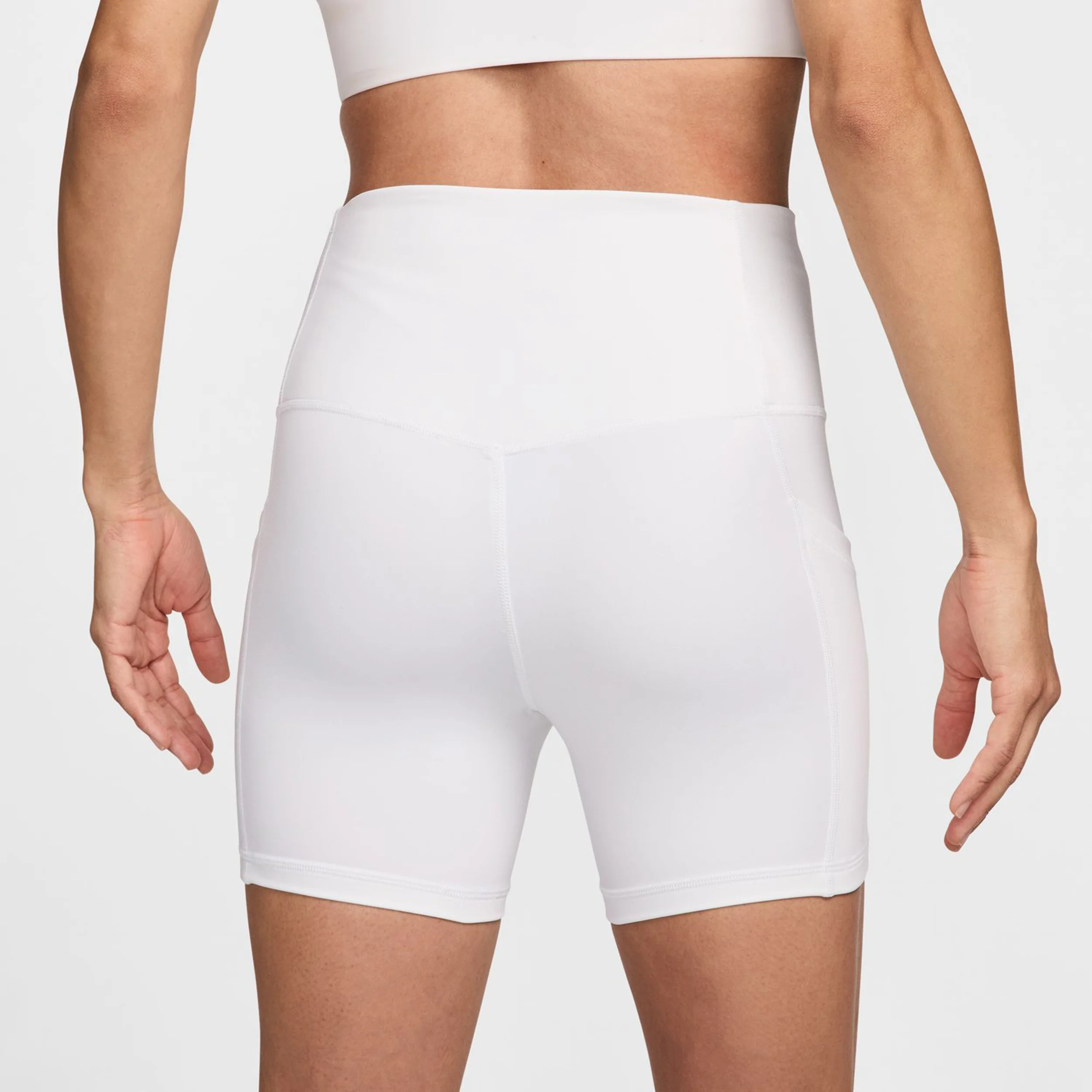 Court Dri-Fit Ball Shorts Con Bolsillo Para Pelota Mujeres-Blanco - Image 5