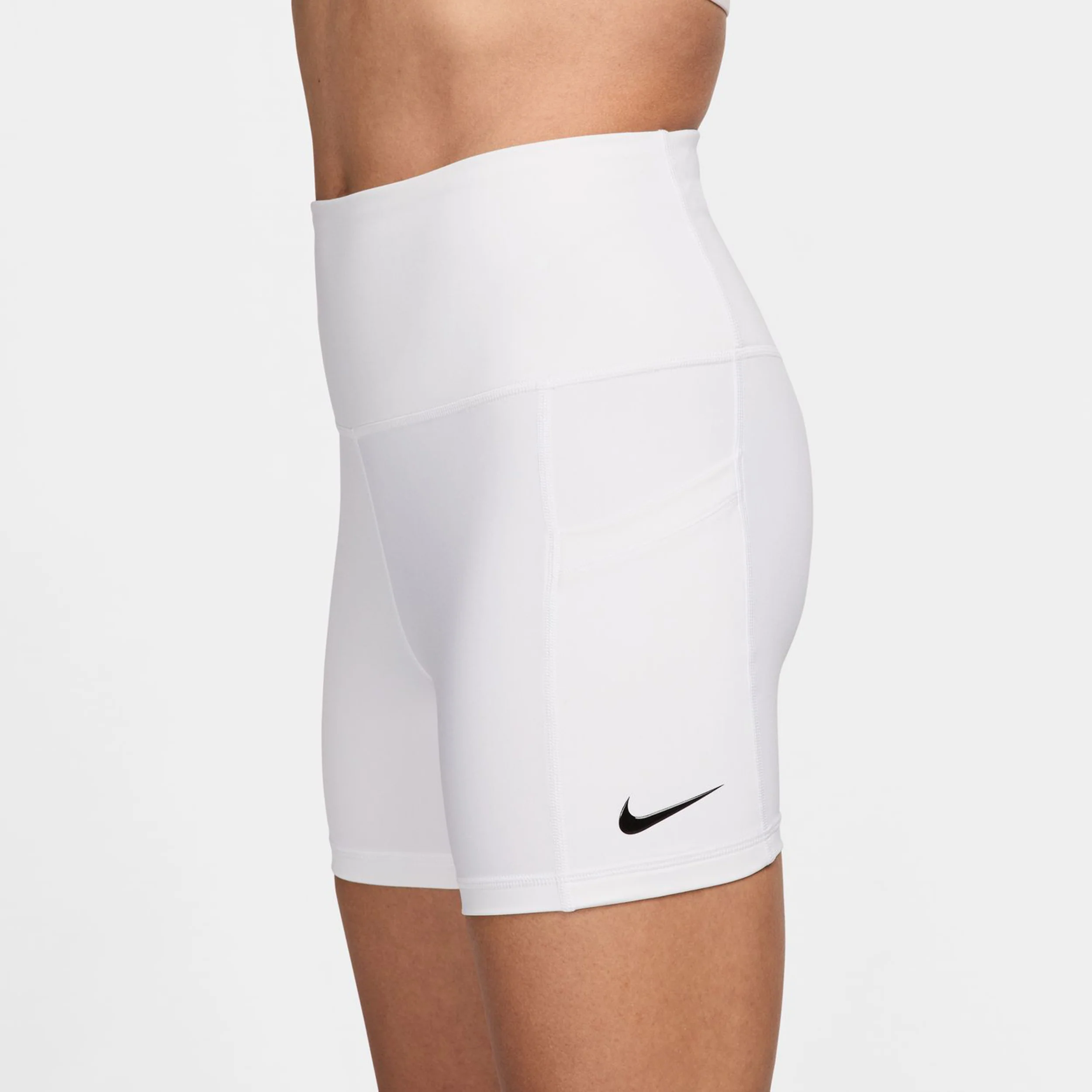 Court Dri-Fit Ball Shorts Con Bolsillo Para Pelota Mujeres-Blanco - Image 6