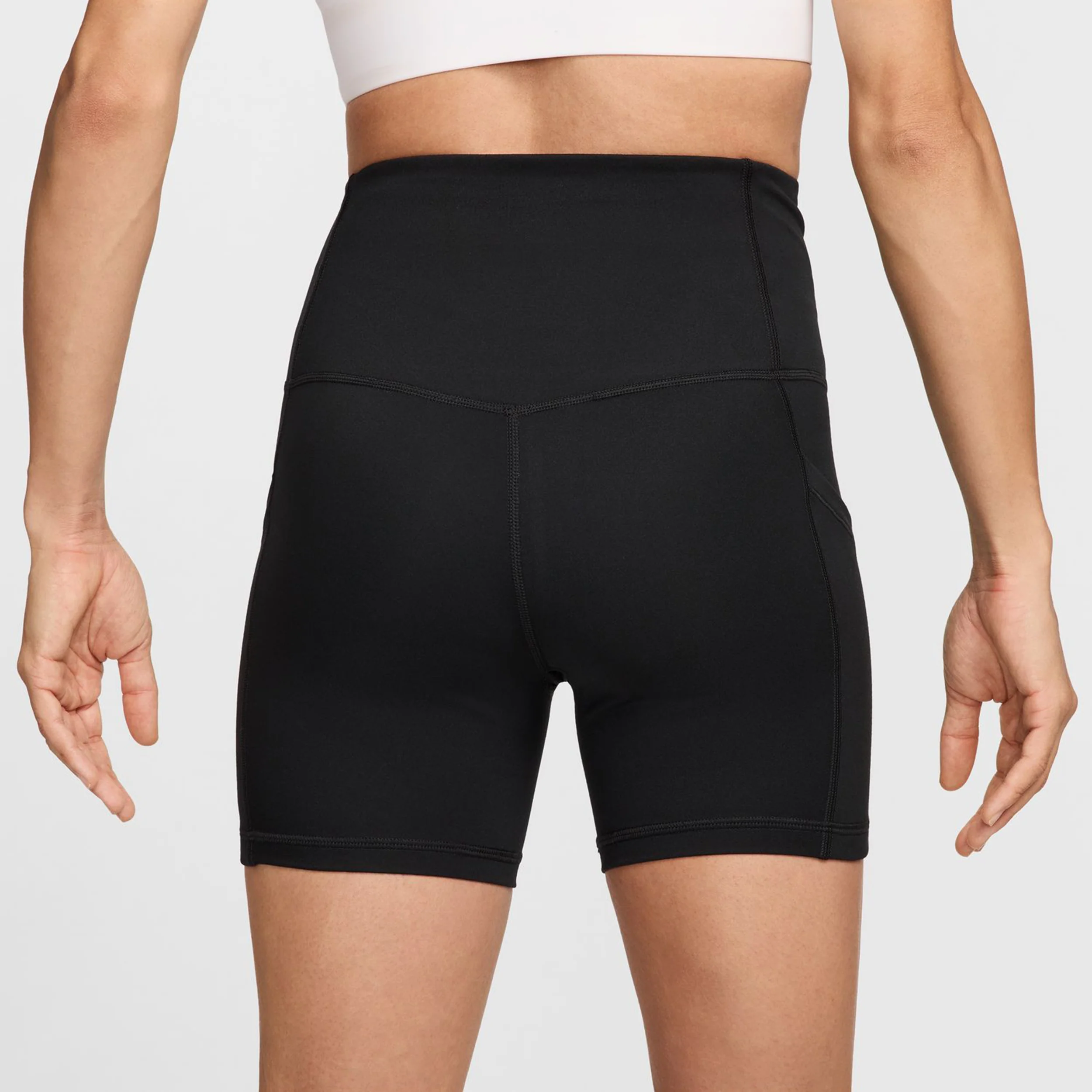 Court Dri-Fit Ball Shorts Con Bolsillo Para Pelota Mujeres-Negro,Blanco - Image 5