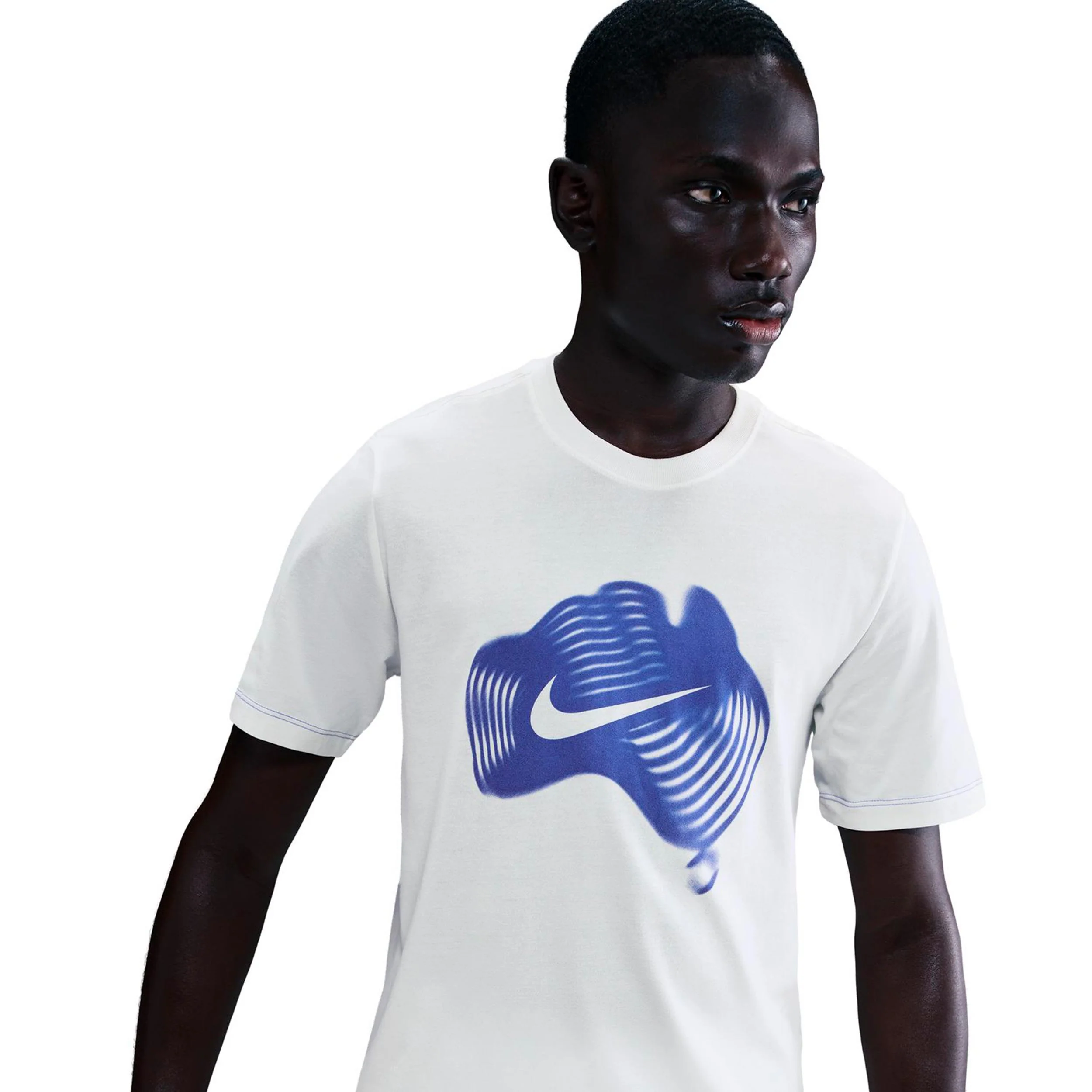 Court Dri-Fit Camiseta de manga corta Hombres-crema, azul - Image 4