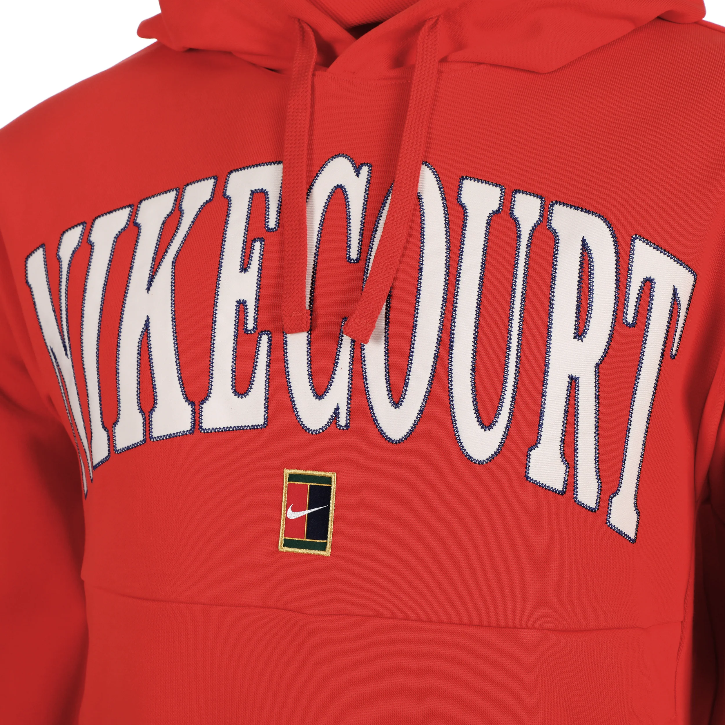 Court Dri-FIT Fleece High Rise Sudadera Con Capucha Hombres-Rojo - Image 3