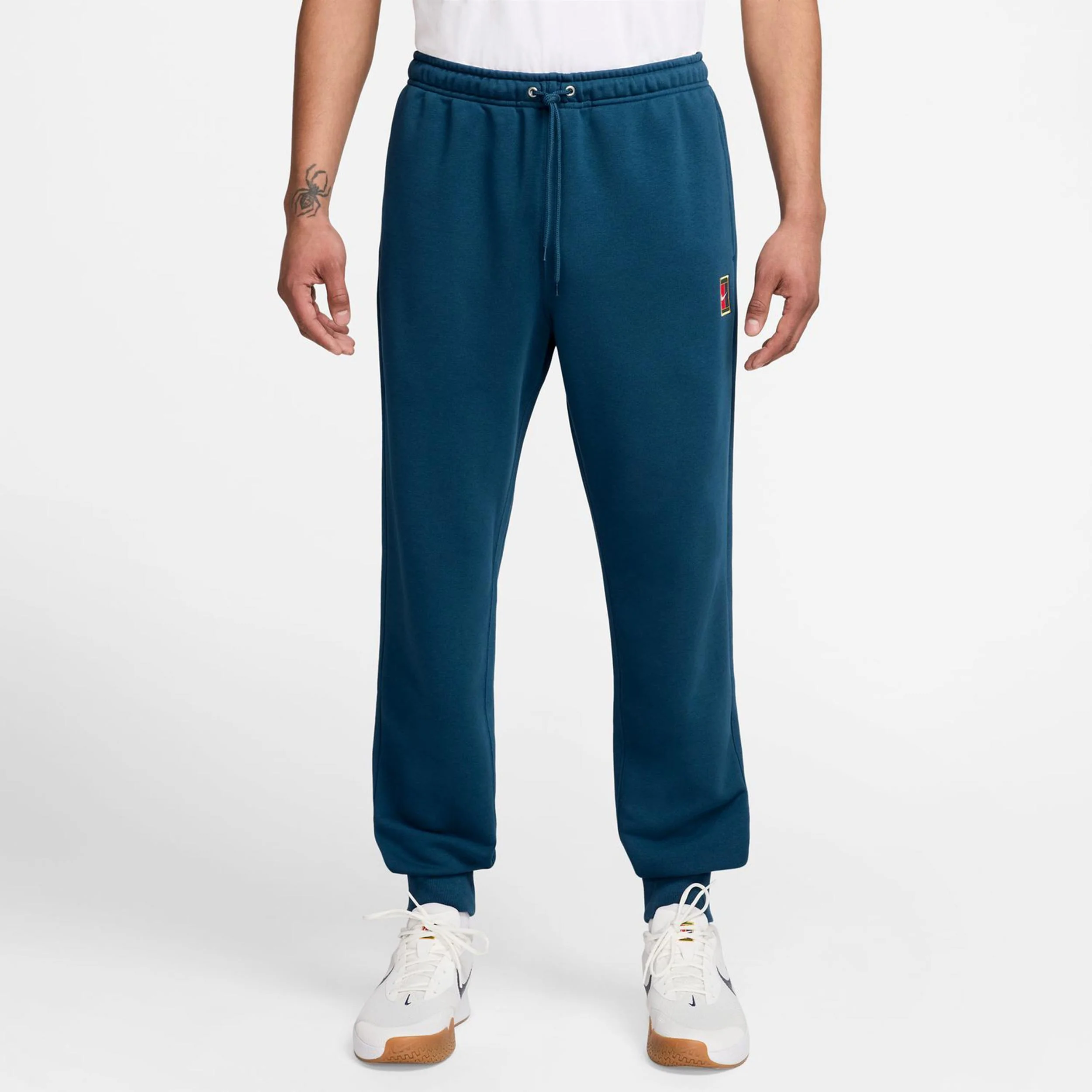 Court Dri-Fit Heritage Fleece Pantalón De Entrenamiento Hombres-Azul-gris