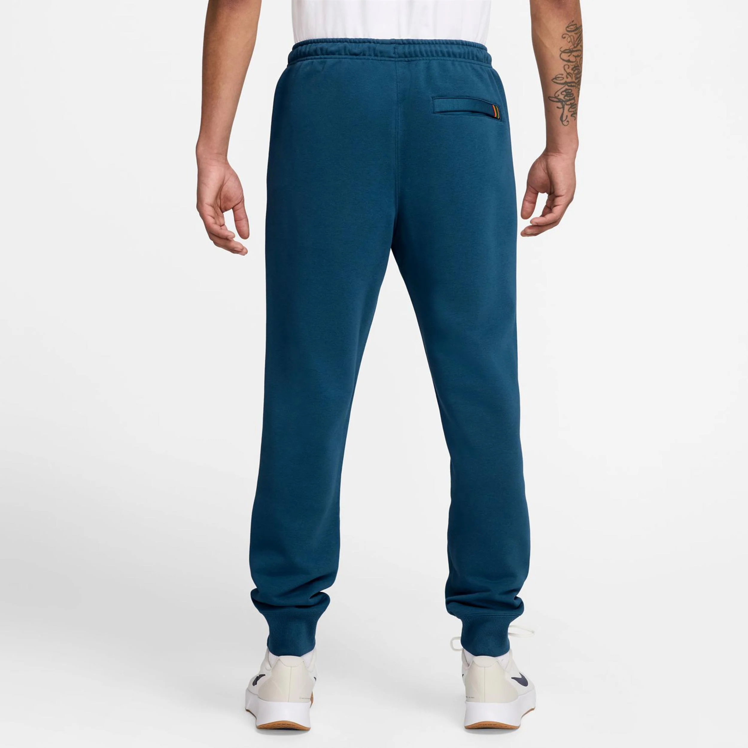Court Dri-Fit Heritage Fleece Pantalón De Entrenamiento Hombres-Azul-gris - Image 2