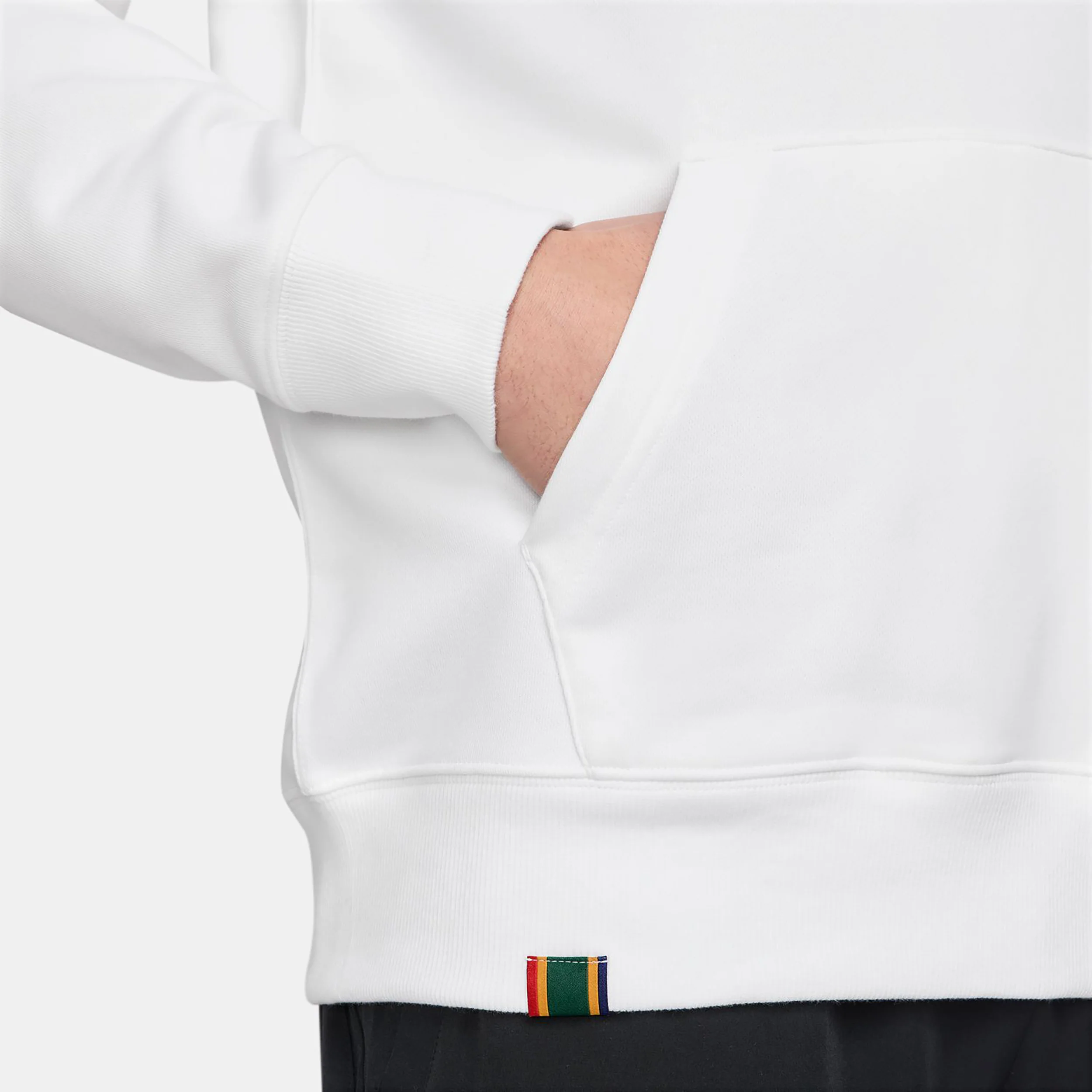Court Dri-Fit Heritage Sudadera con capucha Hombres - blanco, negro - Image 3