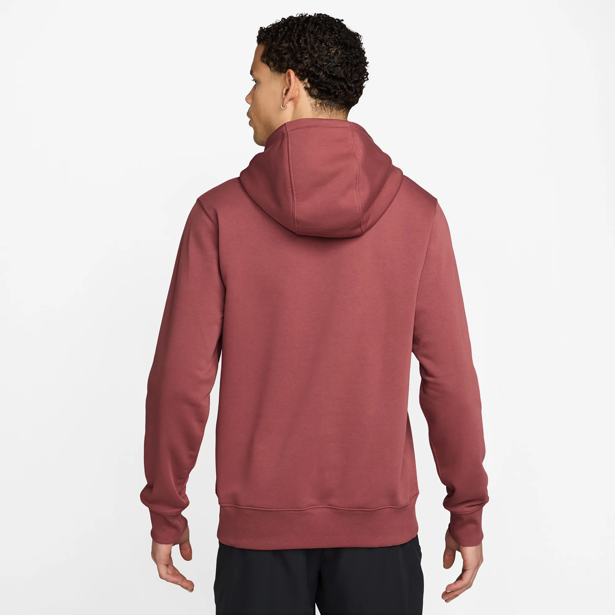 Court Dri-Fit Heritage Sudadera con capucha Hombres-rojo vino - Image 2