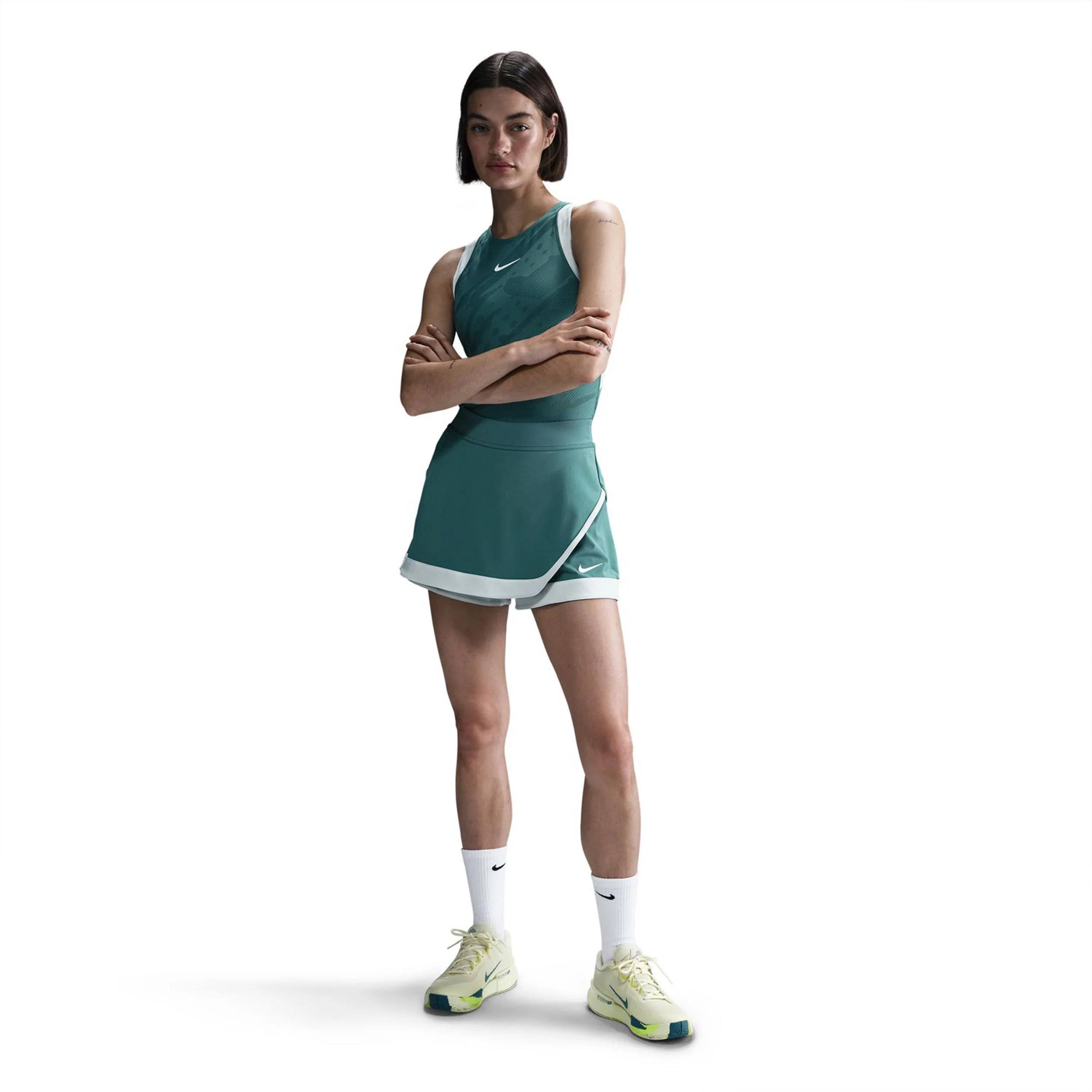 Court Dri-Fit Slam Falda Mujeres-Color Petróleo - Image 5