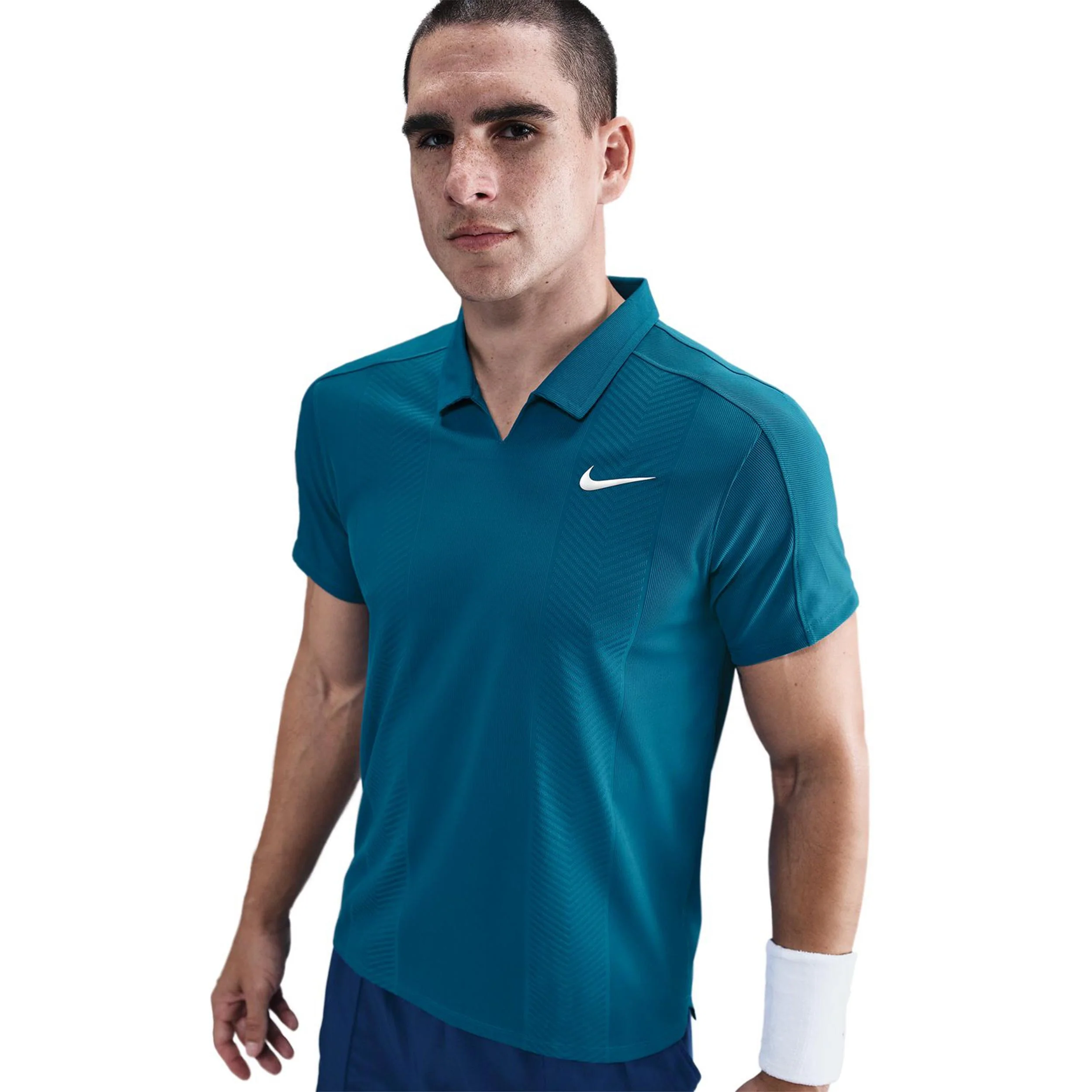 Court Dri-Fit Slam Polo Hombres-Color Petróleo