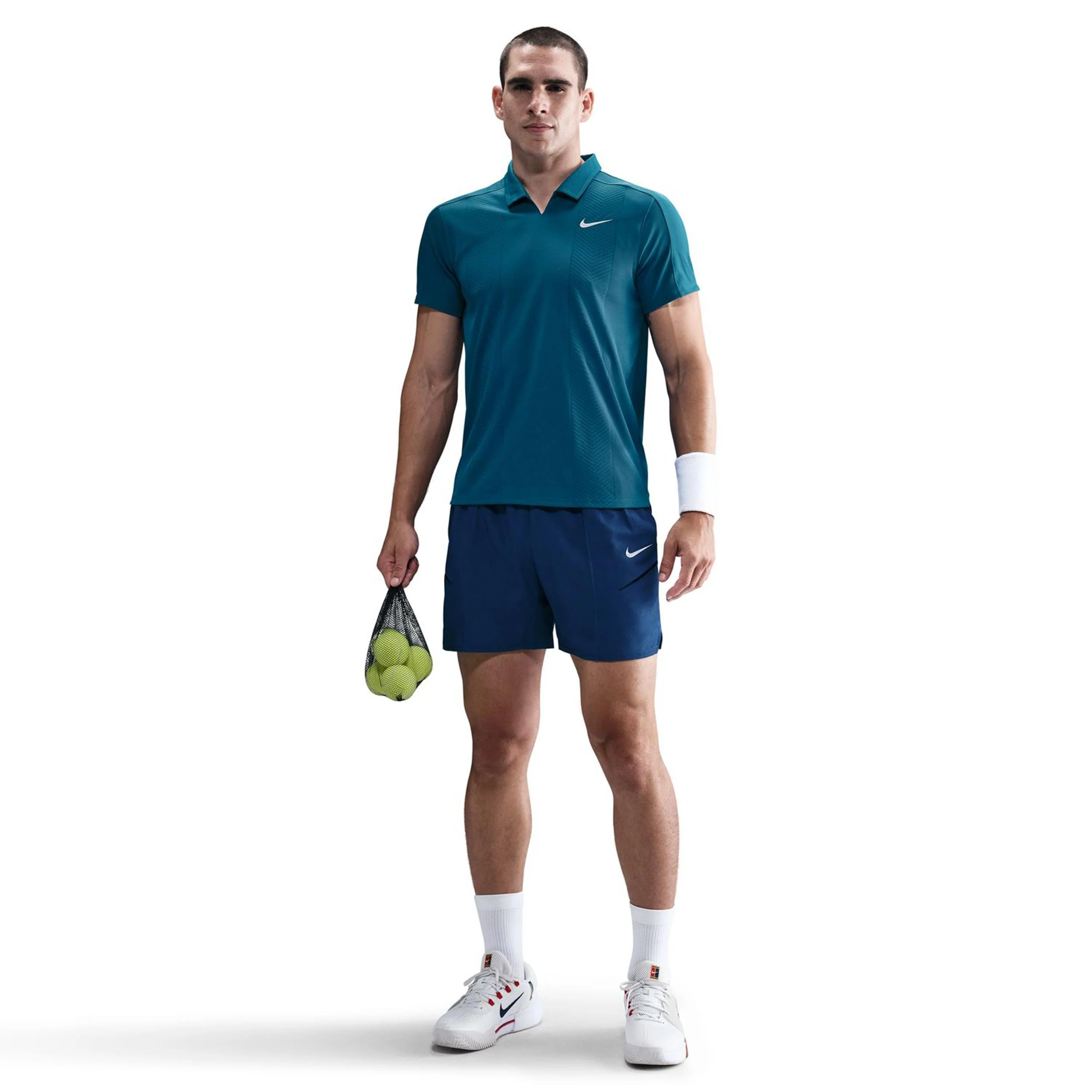 Court Dri-Fit Slam Polo Hombres-Color Petróleo - Image 2