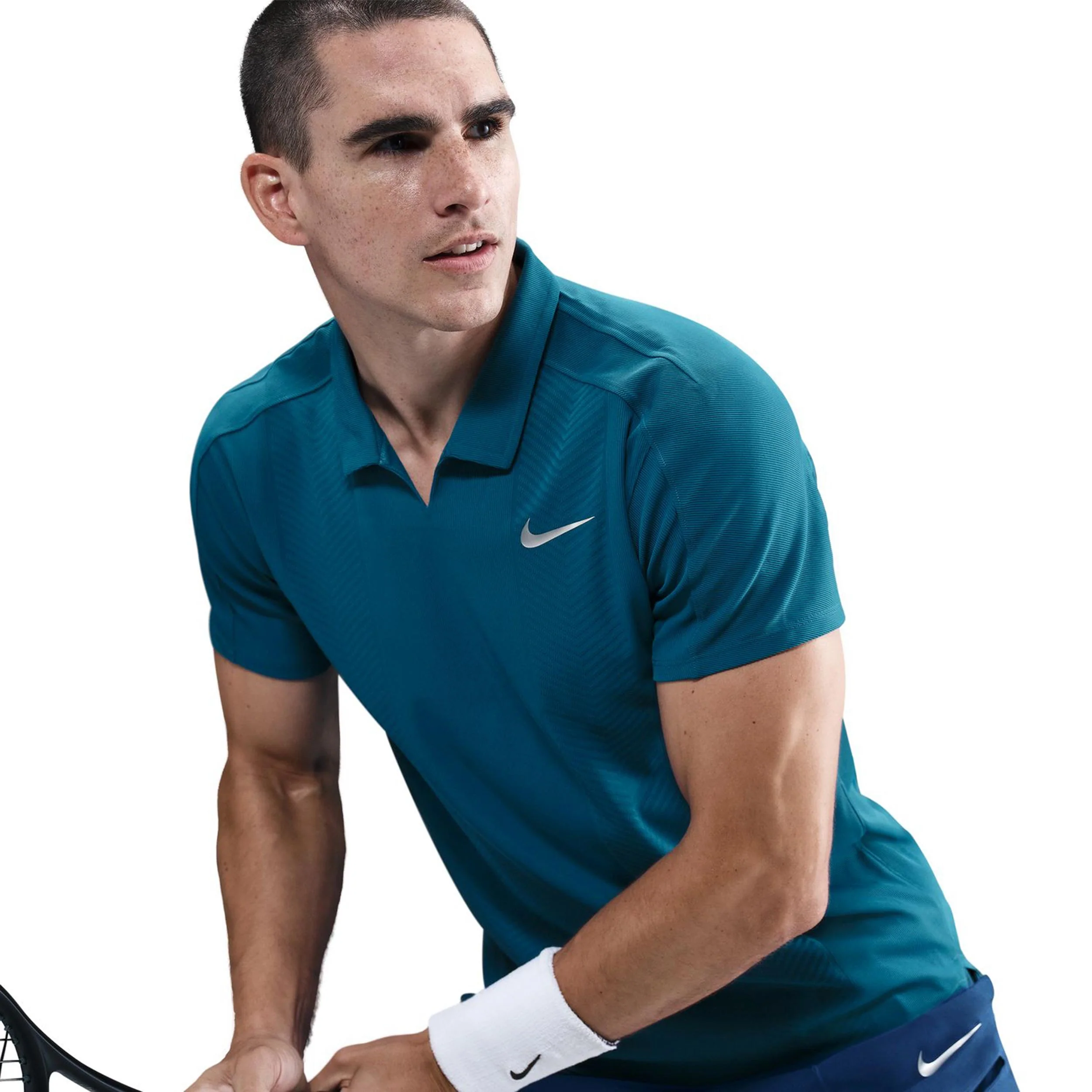 Court Dri-Fit Slam Polo Hombres-Color Petróleo - Image 4