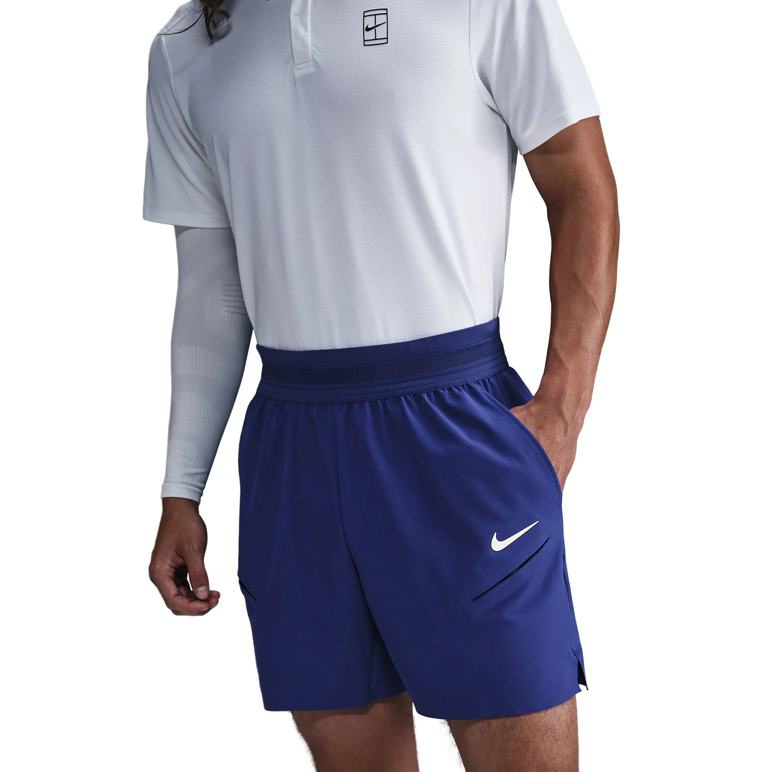 Court Dri-FIT Slam Shorts Hombres-Azul - Image 11