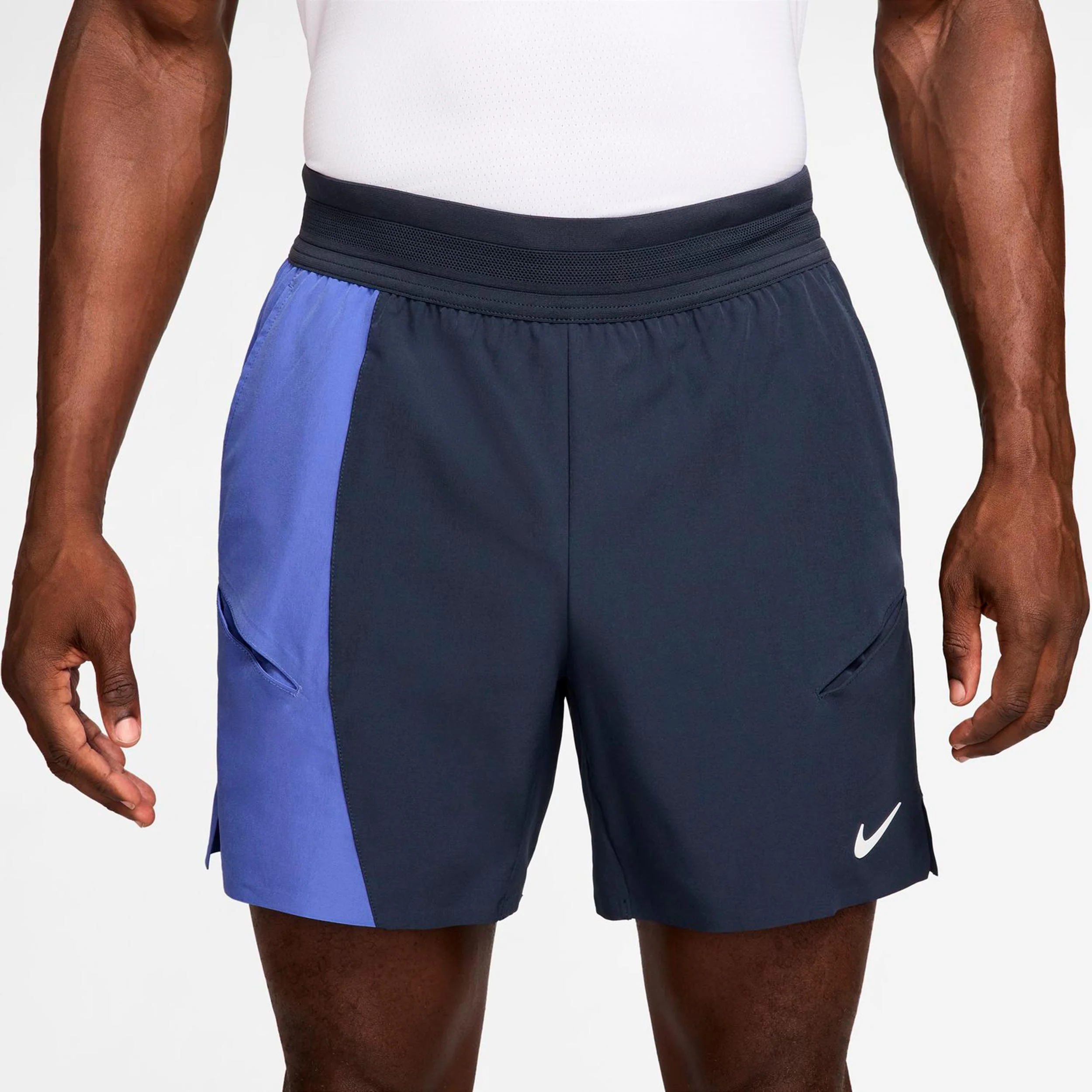 Court Dri-Fit Slam Shorts Hombres-azul oscuro, azul