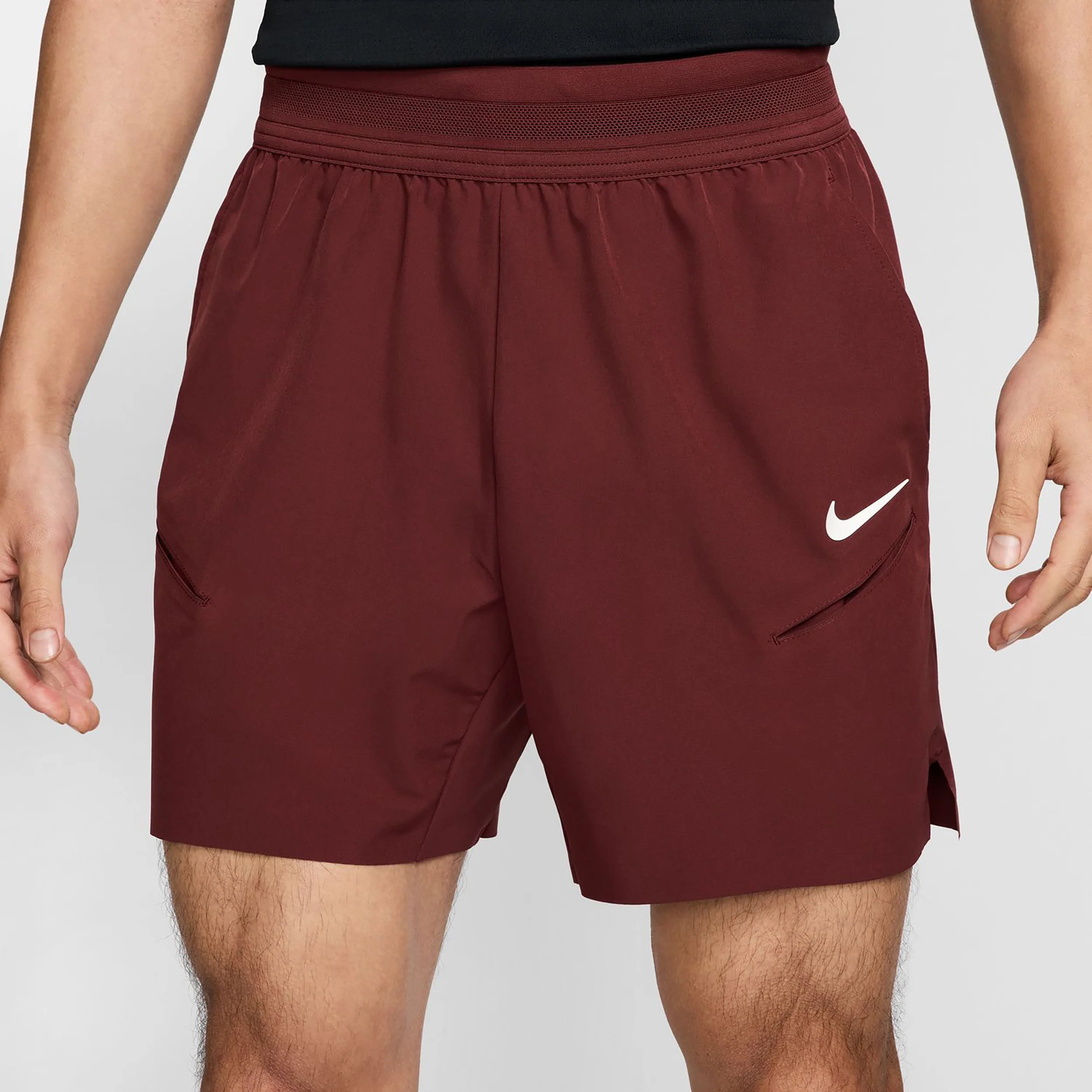 Court Dri-FIT Slam Shorts Hombres-Rojo Oscuro - Image 6