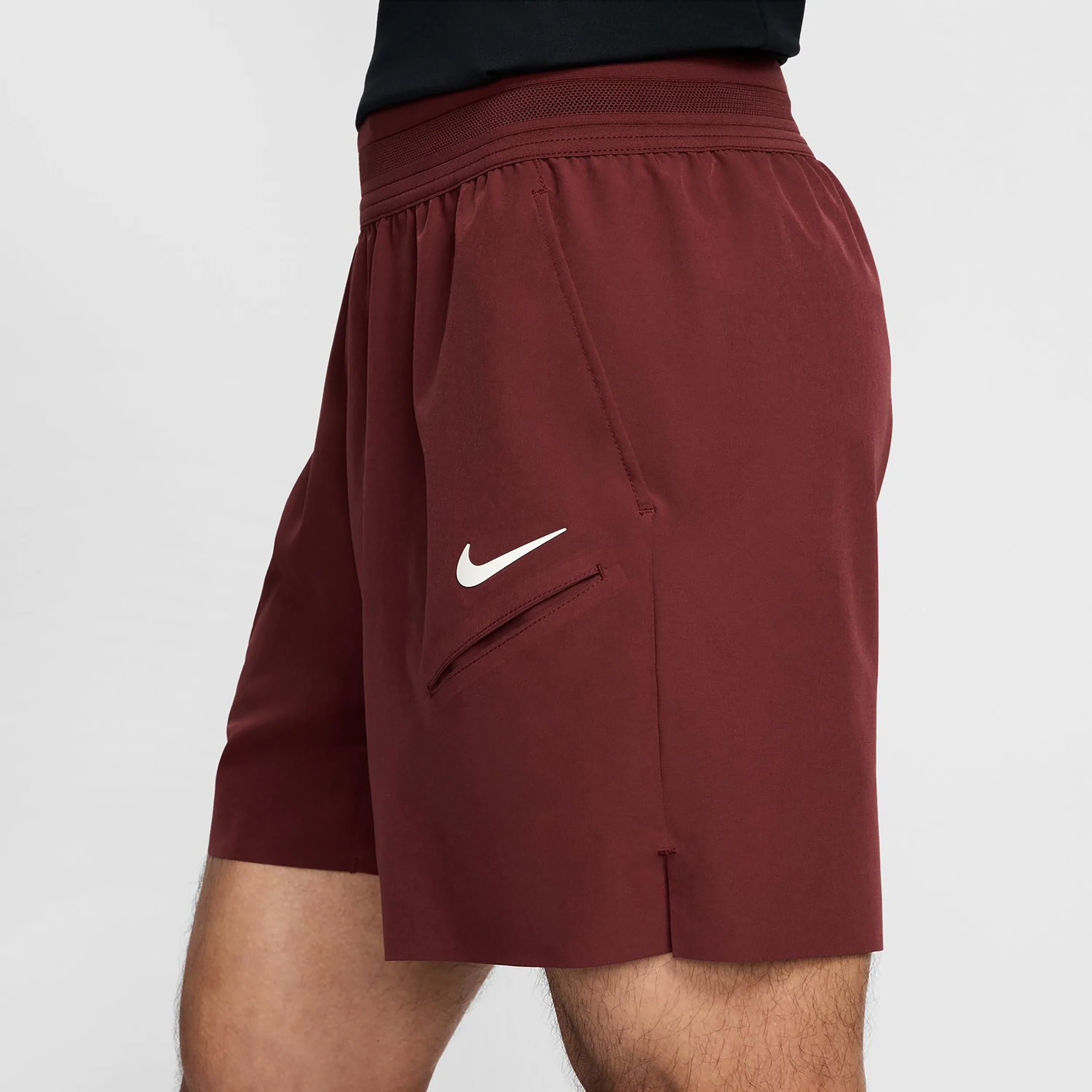 Court Dri-FIT Slam Shorts Hombres-Rojo Oscuro - Image 8